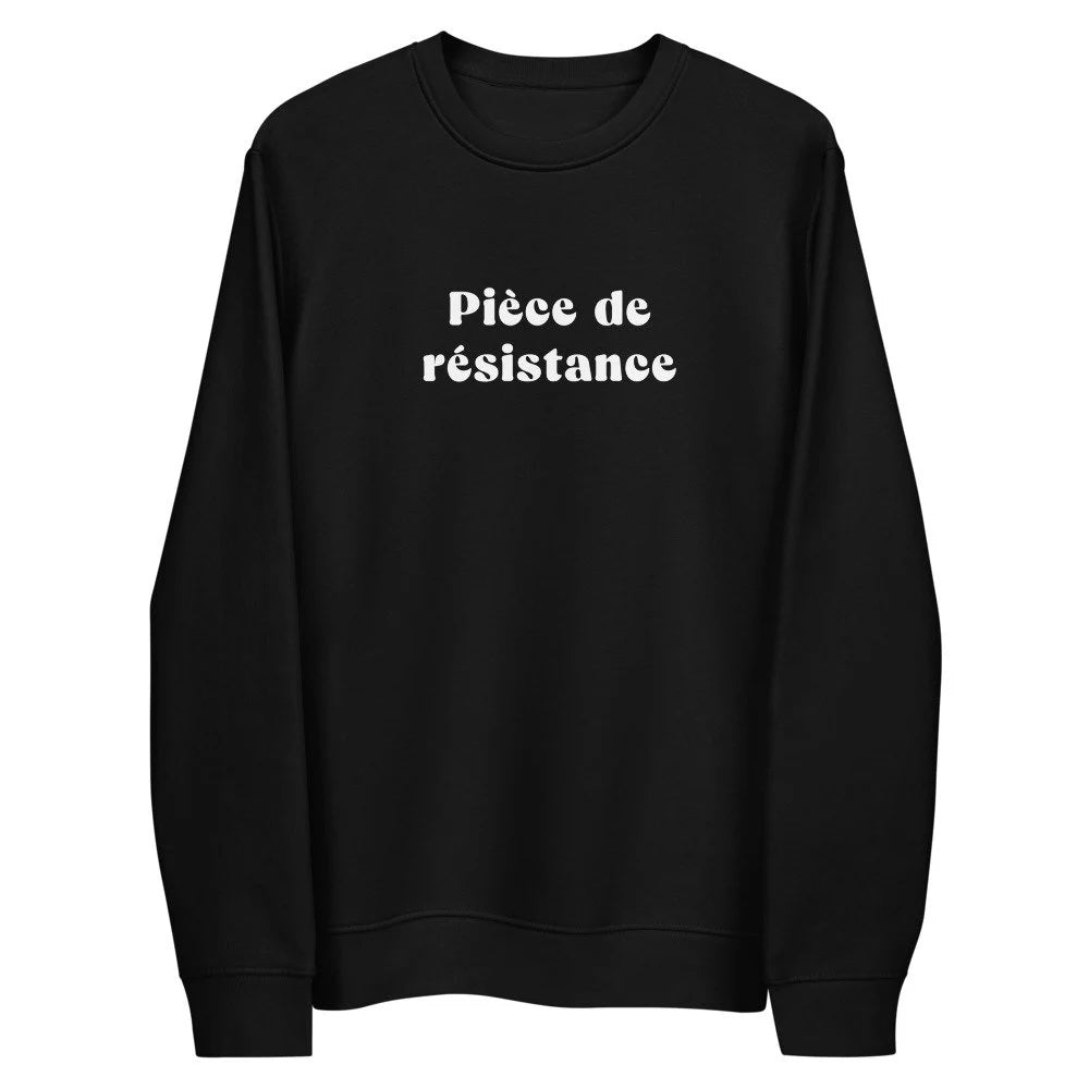 Every Francophile will love the Francophile 'The Cream Of The Crop' Organic Cotton Sweatshirt.
