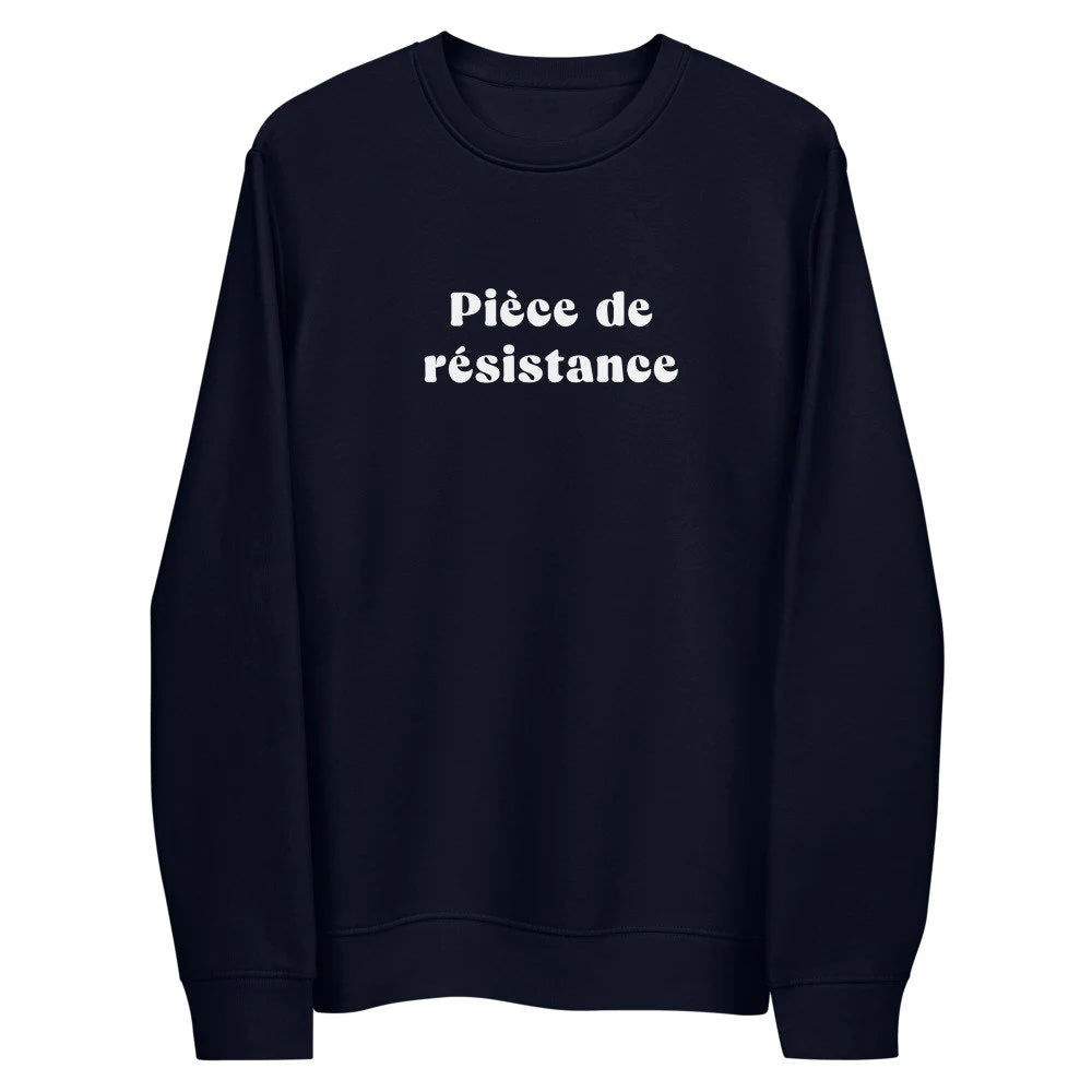 Every Francophile will love the French 'The Cream Of The Crop' Organic Cotton Sweatshirt.