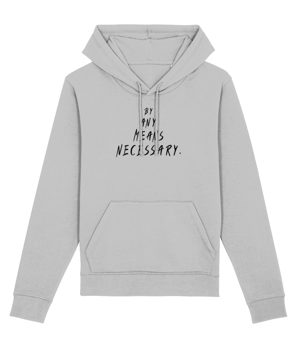 Unisex graphic hoodie with powerful Malcolm X message