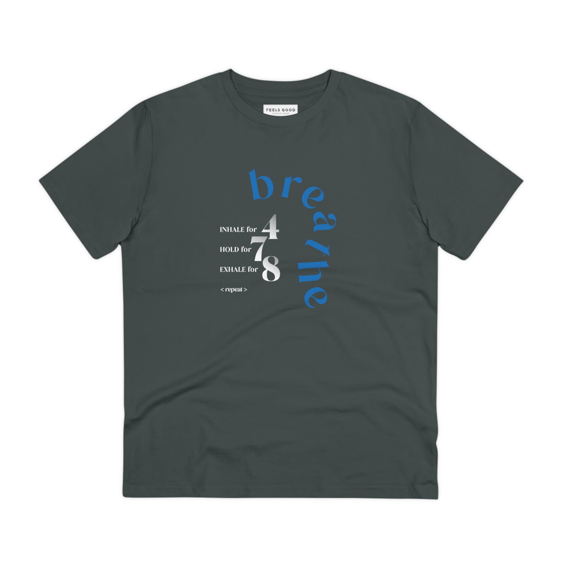Must-have best t-shirt: Meditation 'Breathe' organic tee.   

