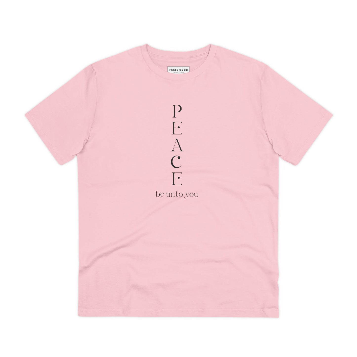 Vintage Kylie Minogue T-shirt – Meditation 'Peace Be Unto You' Organic Cotton.


