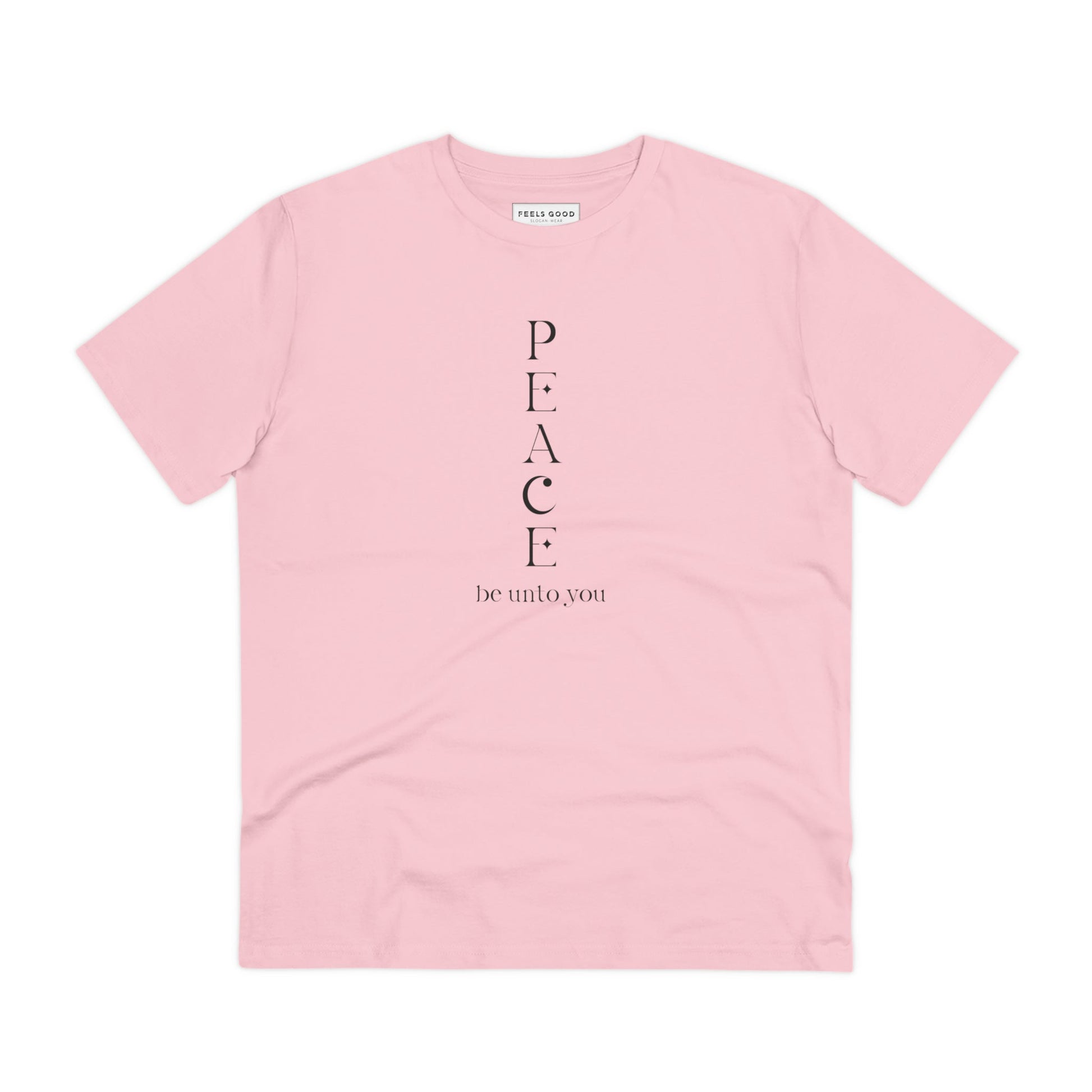 Vintage Kylie Minogue T-shirt – Meditation 'Peace Be Unto You' Organic Cotton.


