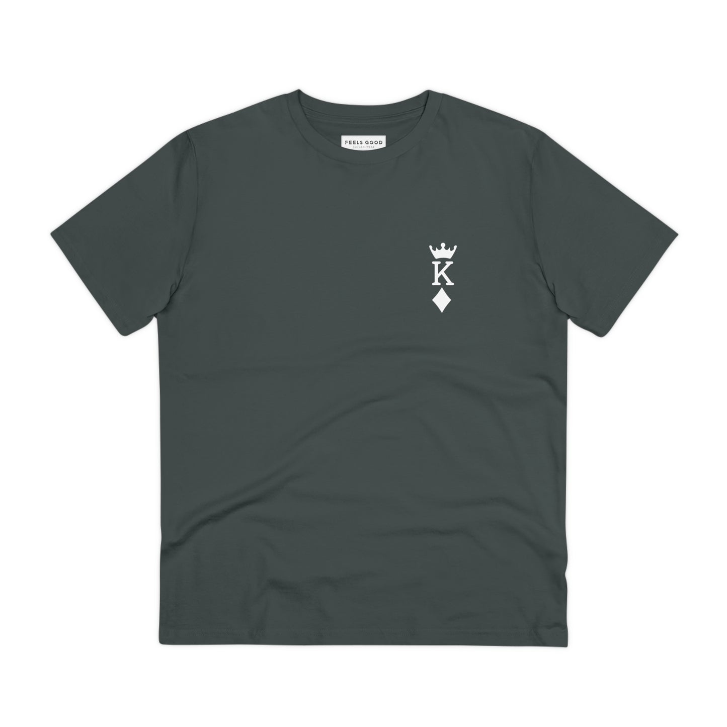 Comfortable best t-shirt: 'King Of Diamonds' cotton shirt.
