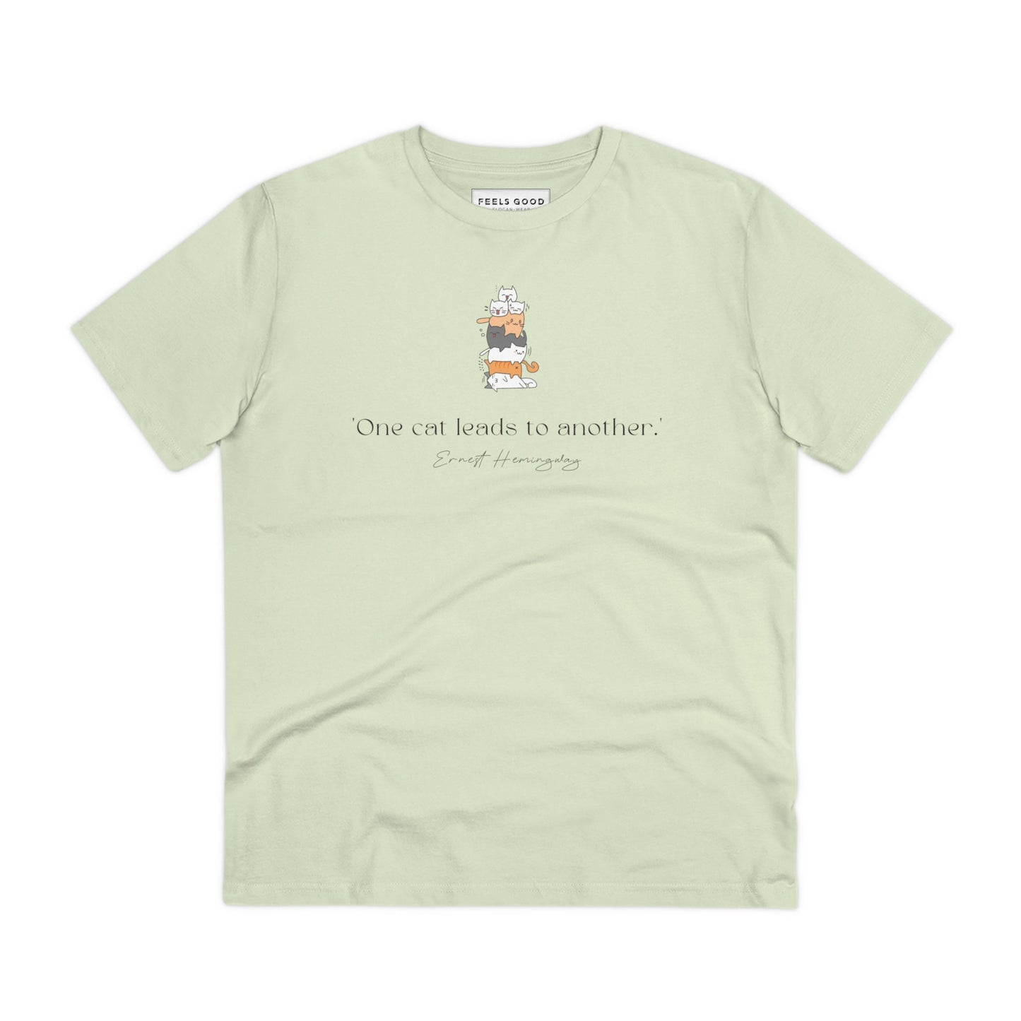 Organic Cotton 'A Pile of Cats' Funny T-shirt - Fun Cat T shirt
