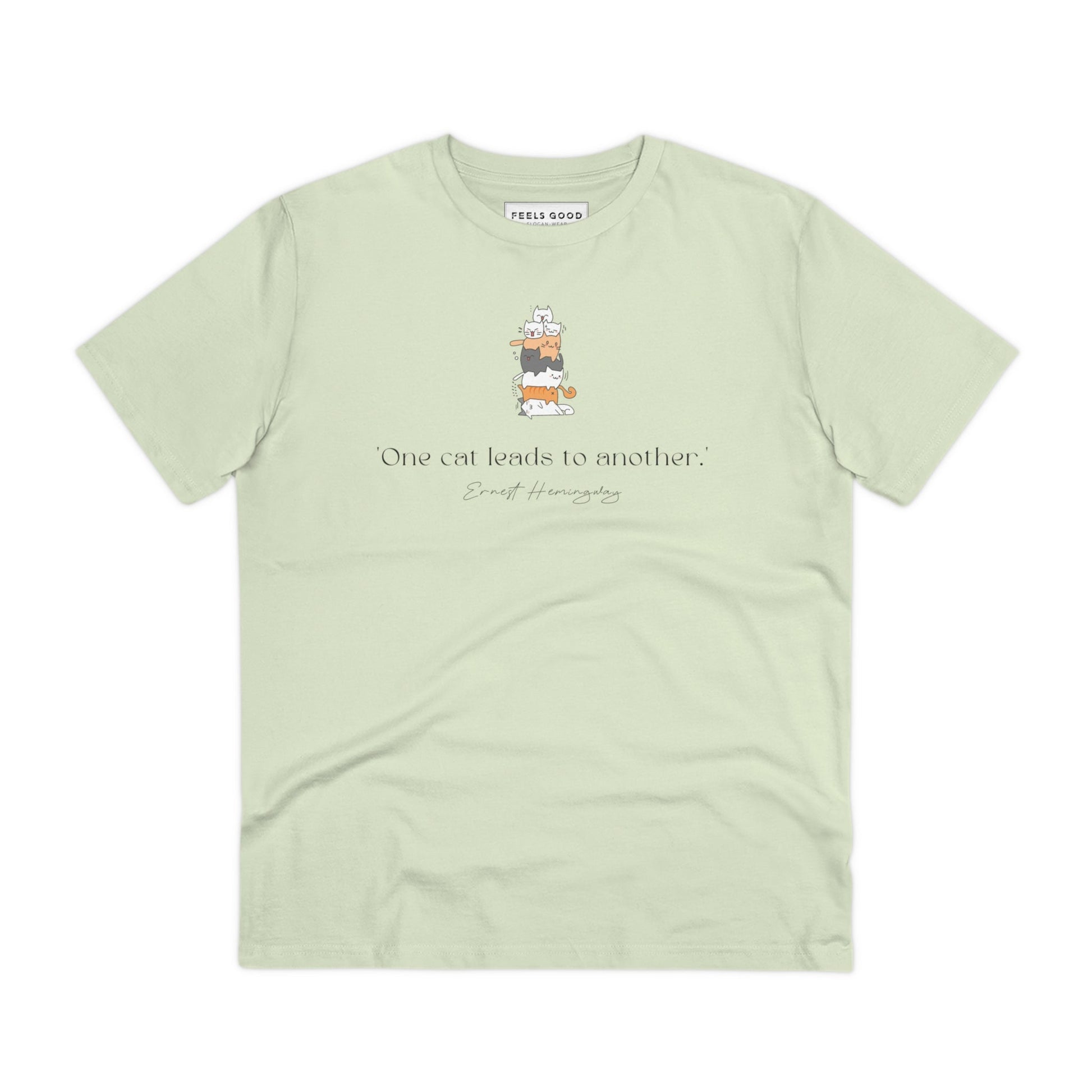 Organic Cotton 'A Pile of Cats' Funny T-shirt - Fun Cat T shirt