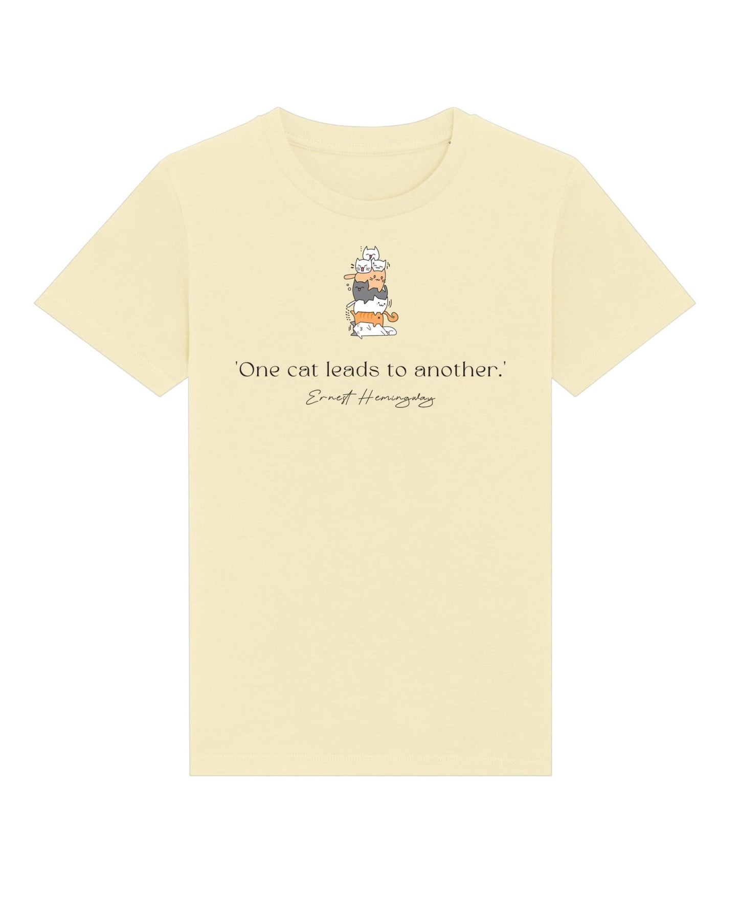 Organic Cotton 'A Pile Of Cats' T-shirt - Perfect Hello Kitty Store Item.