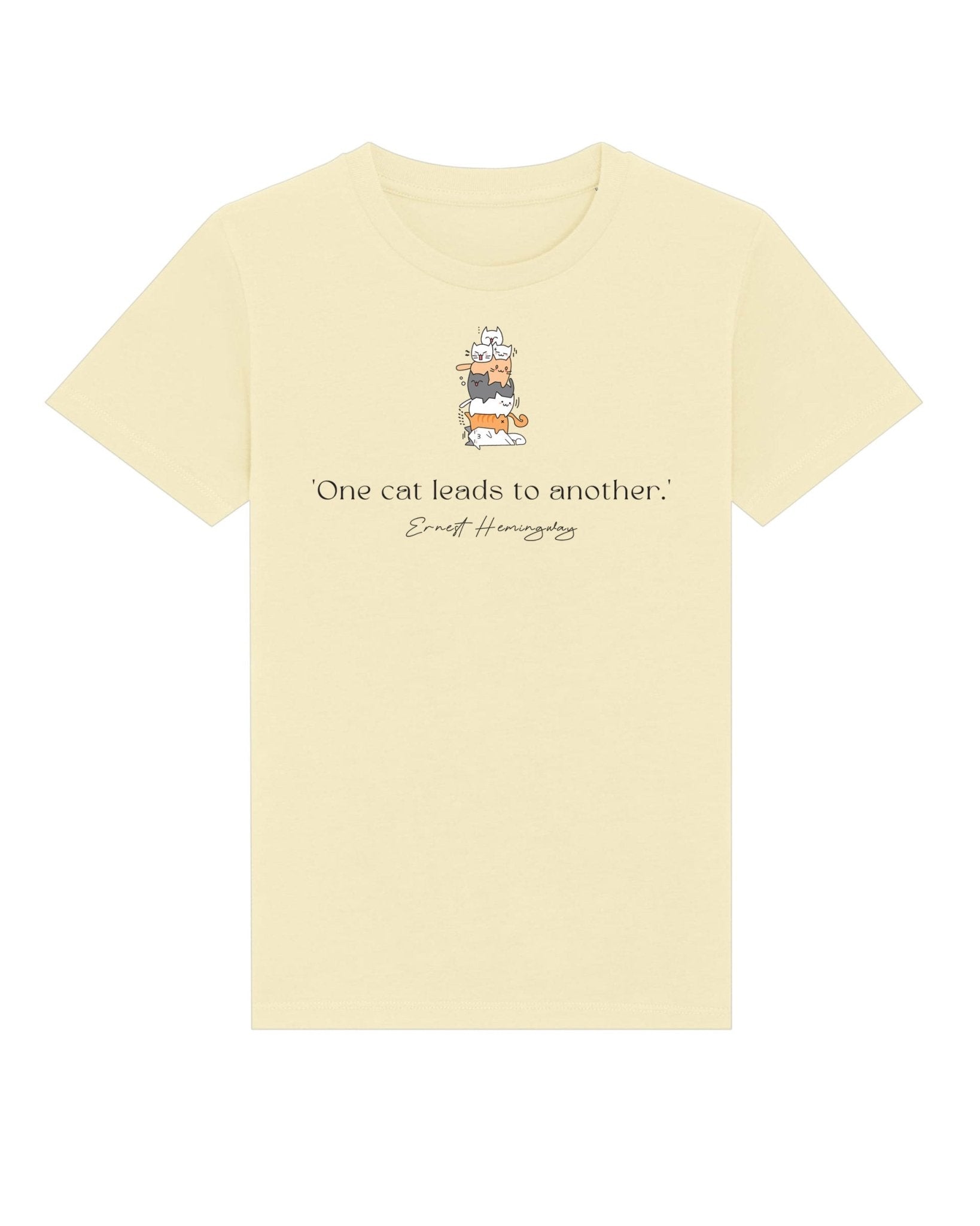 Organic Cotton 'A Pile Of Cats' T-shirt - Perfect Hello Kitty Store Item.