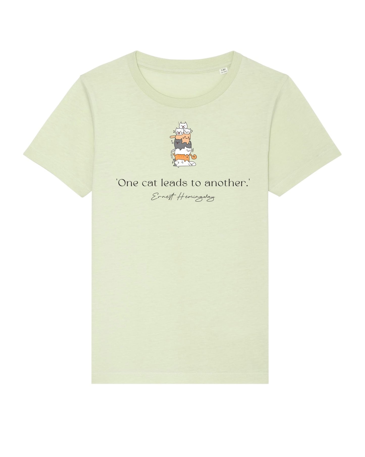 Organic Cotton Kids 'A Pile Of Cats' Funny Cat T-shirt - Clothes Hello Kitty.