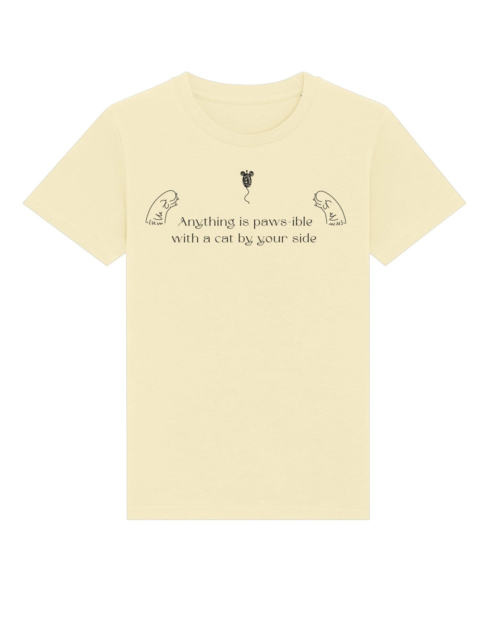Hello Kitty outfit vibes – cute cat print kids t-shirt in comfy organic cotton

