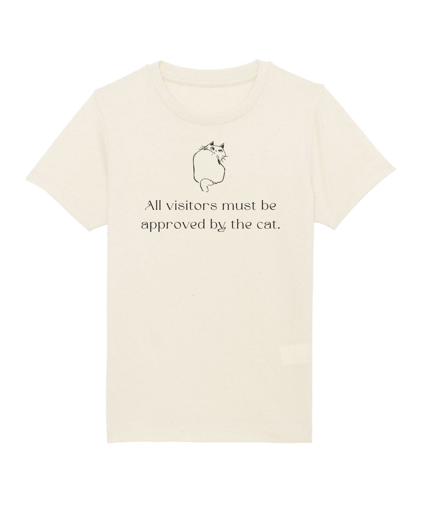 Hello Kitty and friends clothes – Organic Cotton funny cat tee for kids with kitty charm

