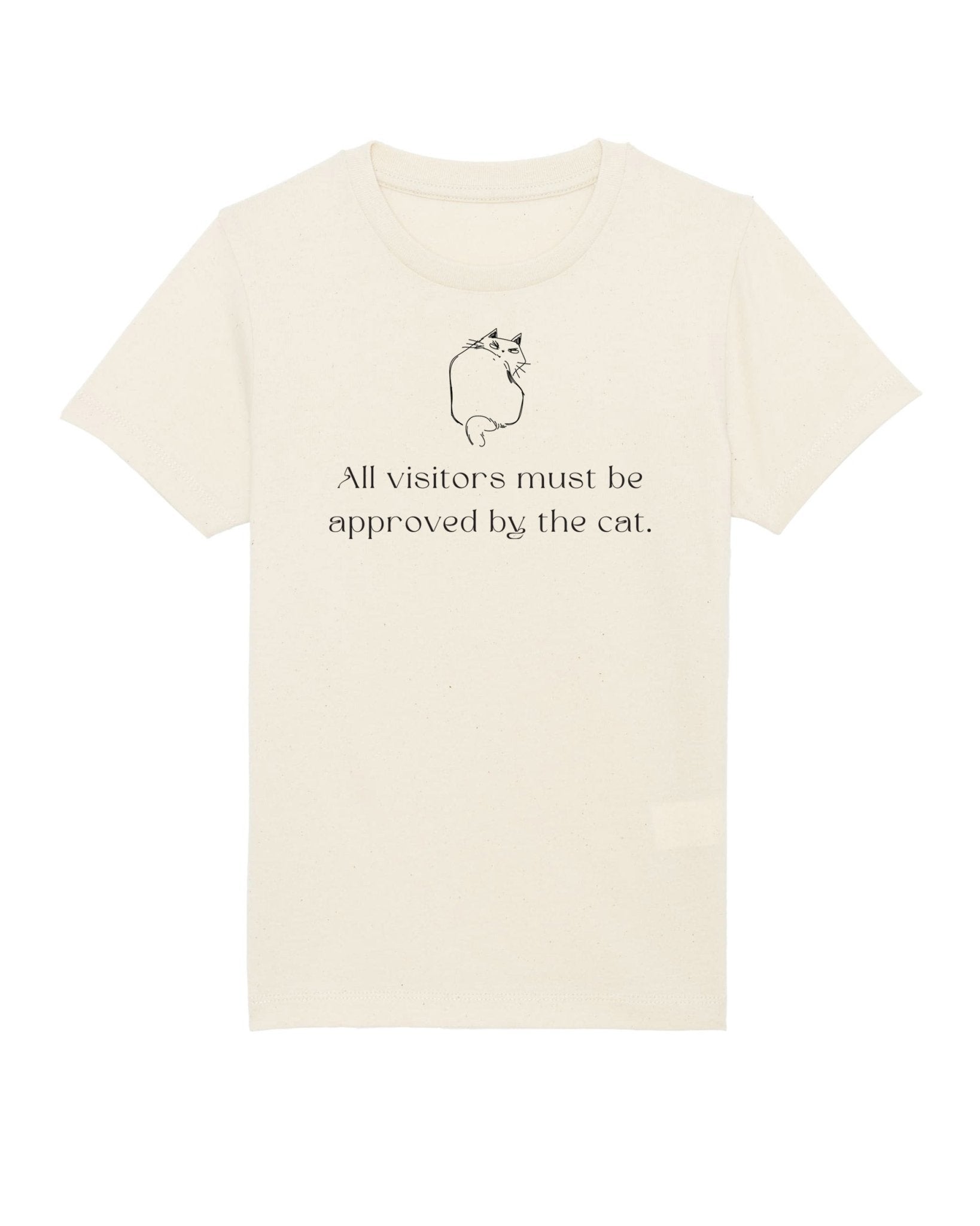 Hello Kitty and friends clothes – Organic Cotton funny cat tee for kids with kitty charm

