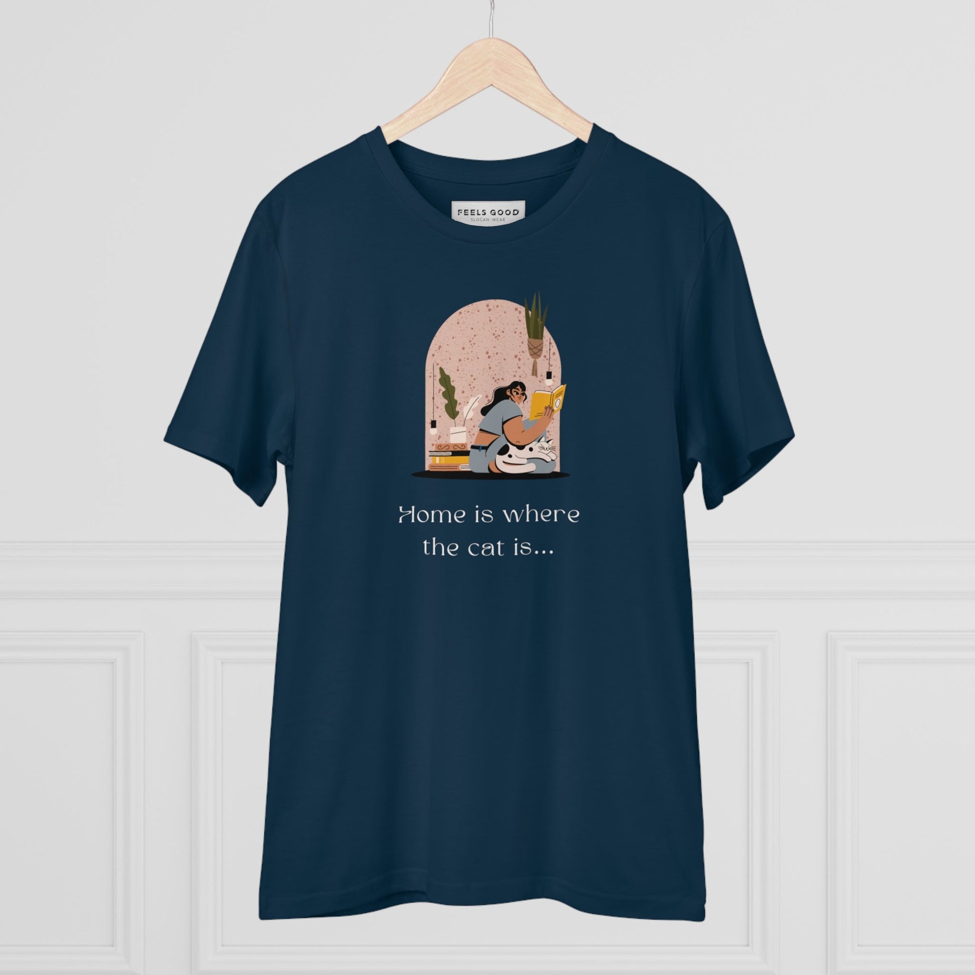 Organic Cotton 'Cat Sweet Cat' Funny Cat T-shirt - Fun Cat T shirt