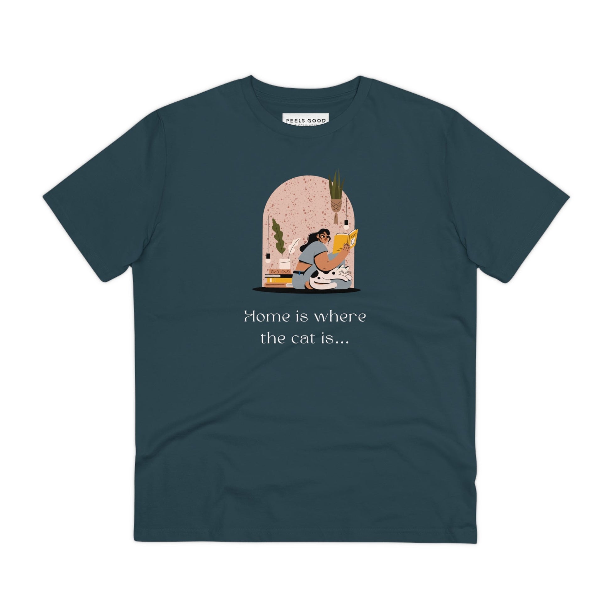 Organic Cotton 'Cat Sweet Cat' Funny Cat T-shirt - Fun Cat T shirt