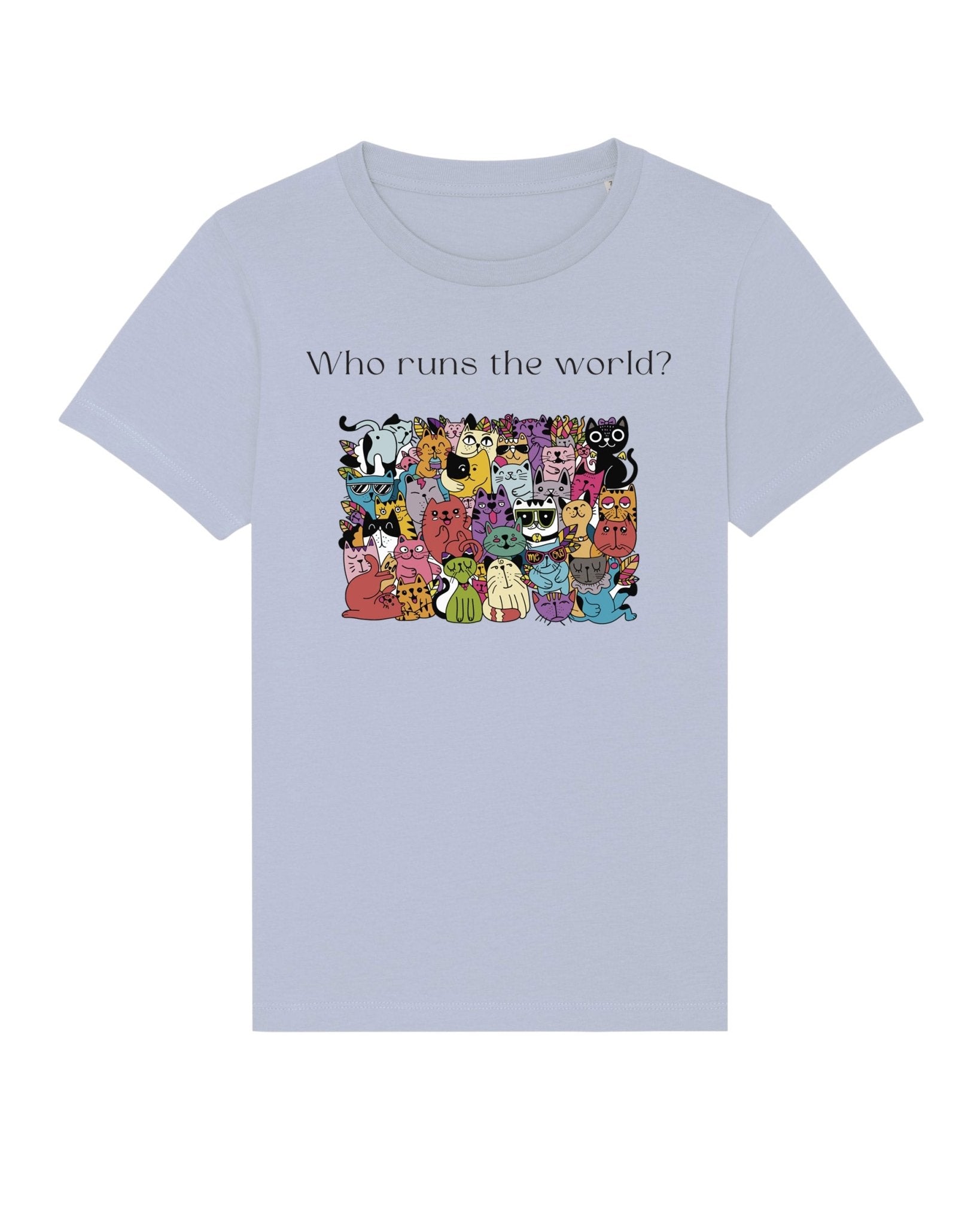 Cats Run The World Tee – Organic Cotton, hello kitty clothing inspiration

