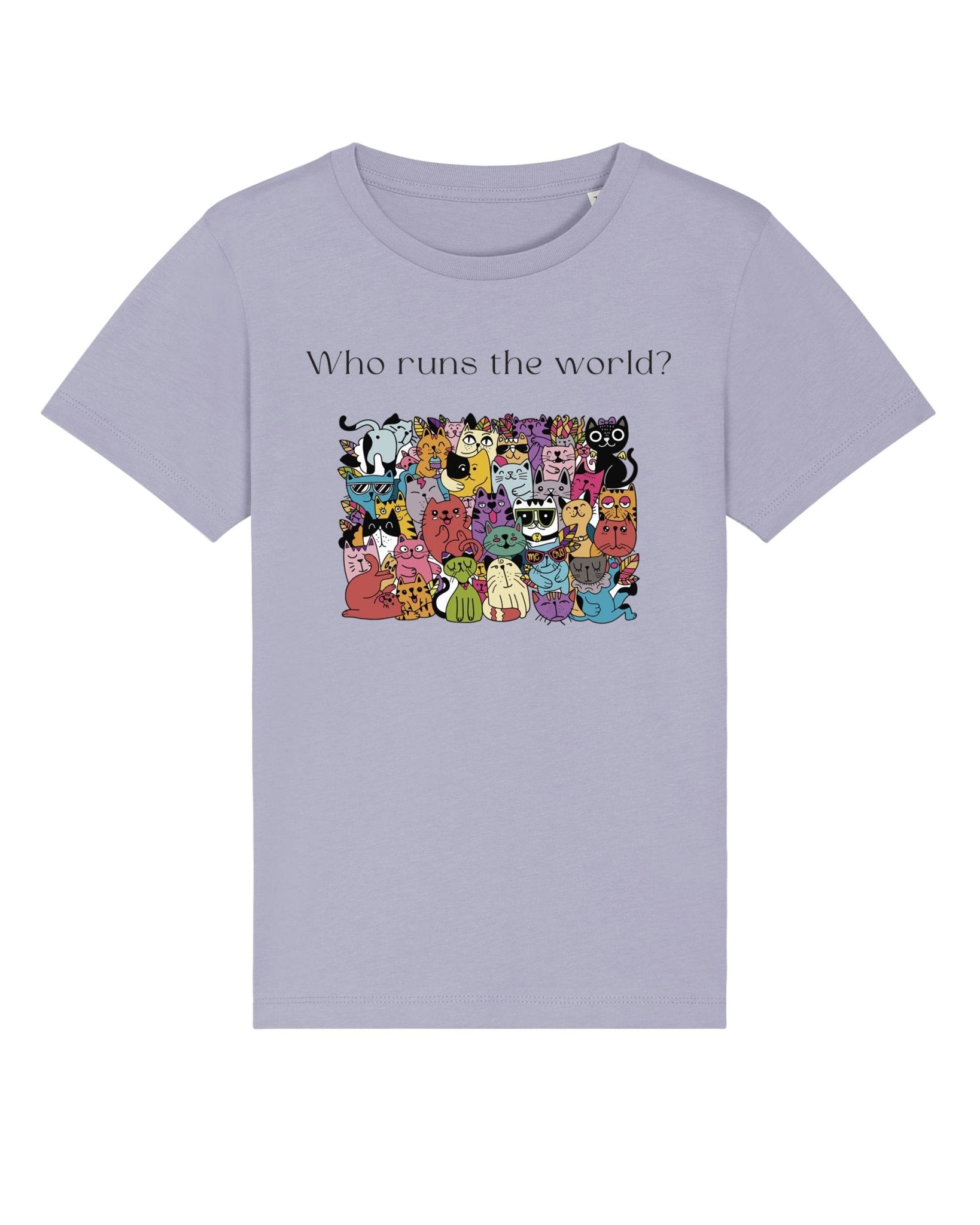Organic Cotton 'Cats Run The World' – stylish hello kitty outfit for kids

