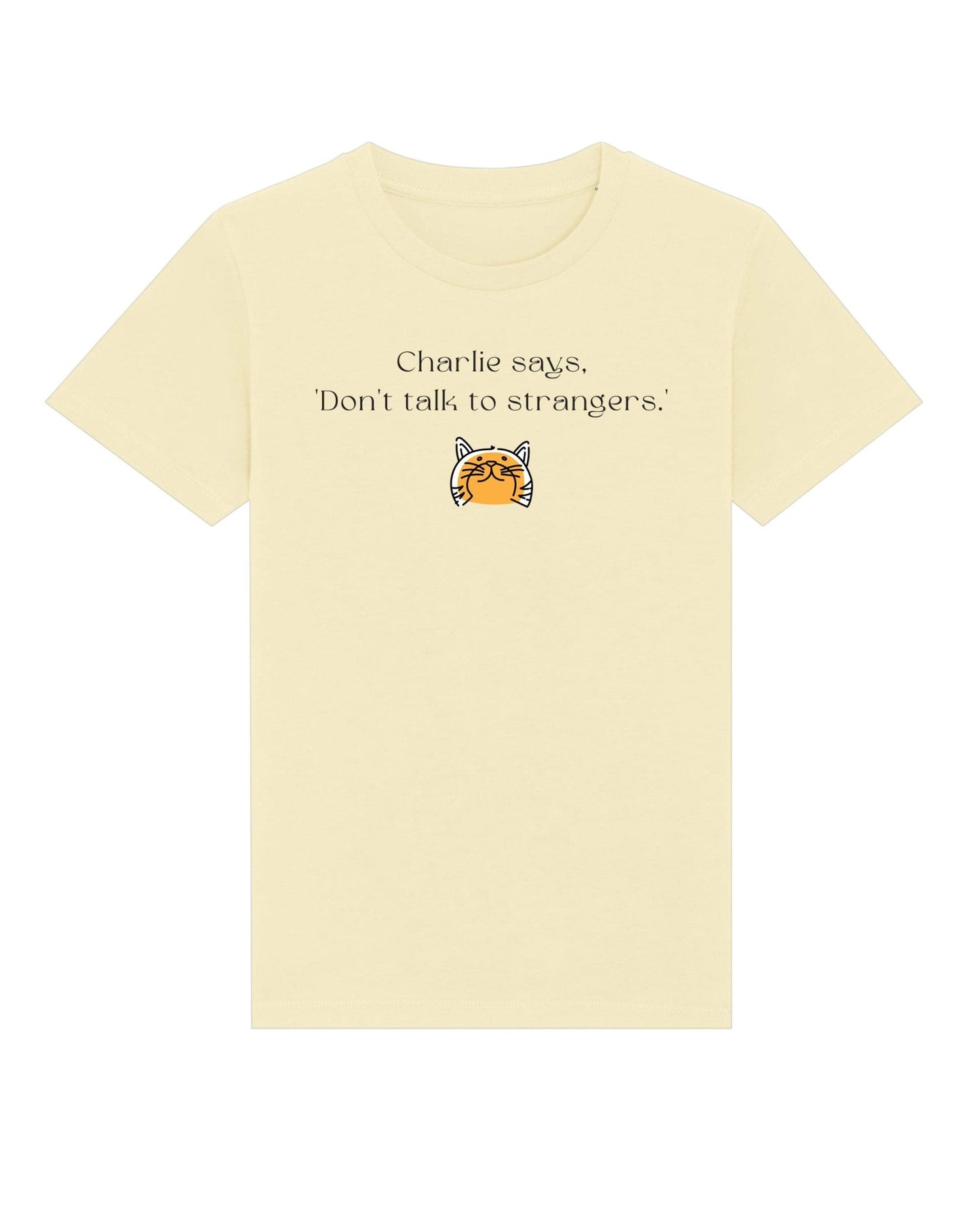 Organic Cotton 'Charlie Says' Cat T-shirt - Hello Kitty Themed Kids Clothing