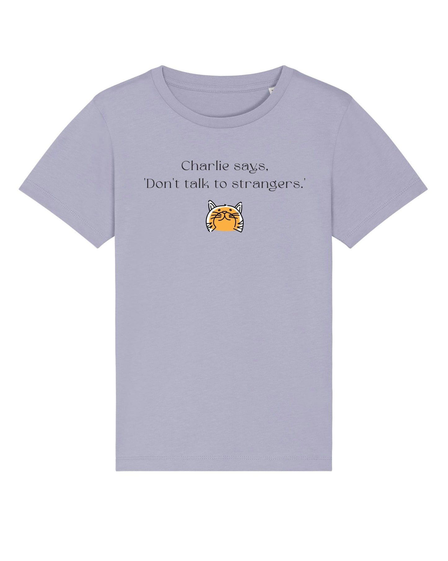 'Charlie Says' Organic Cotton Cat T-shirt - Fun Hello Kitty and Friends Clothes