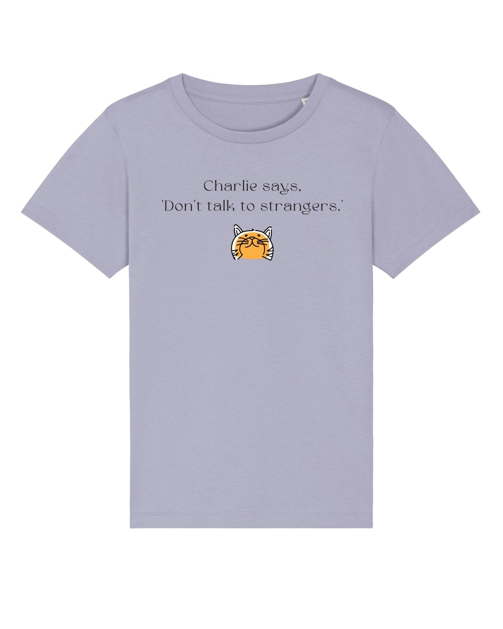 'Charlie Says' Organic Cotton Cat T-shirt - Fun Hello Kitty and Friends Clothes