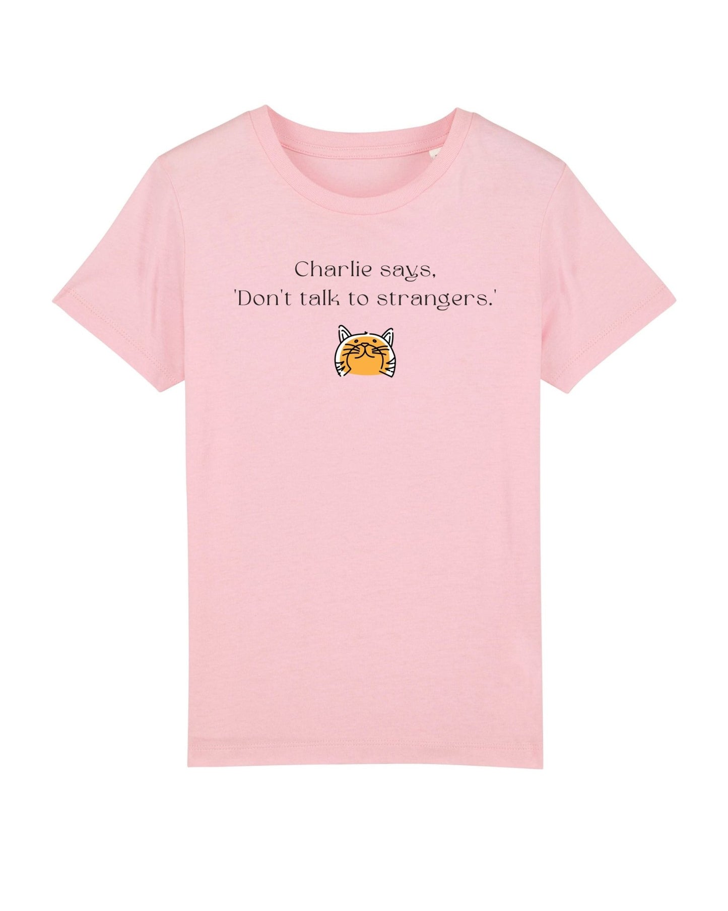 Organic Cotton 'Charlie Says' Kids Cat T-shirt - Hello Kitty Clothes Inspired