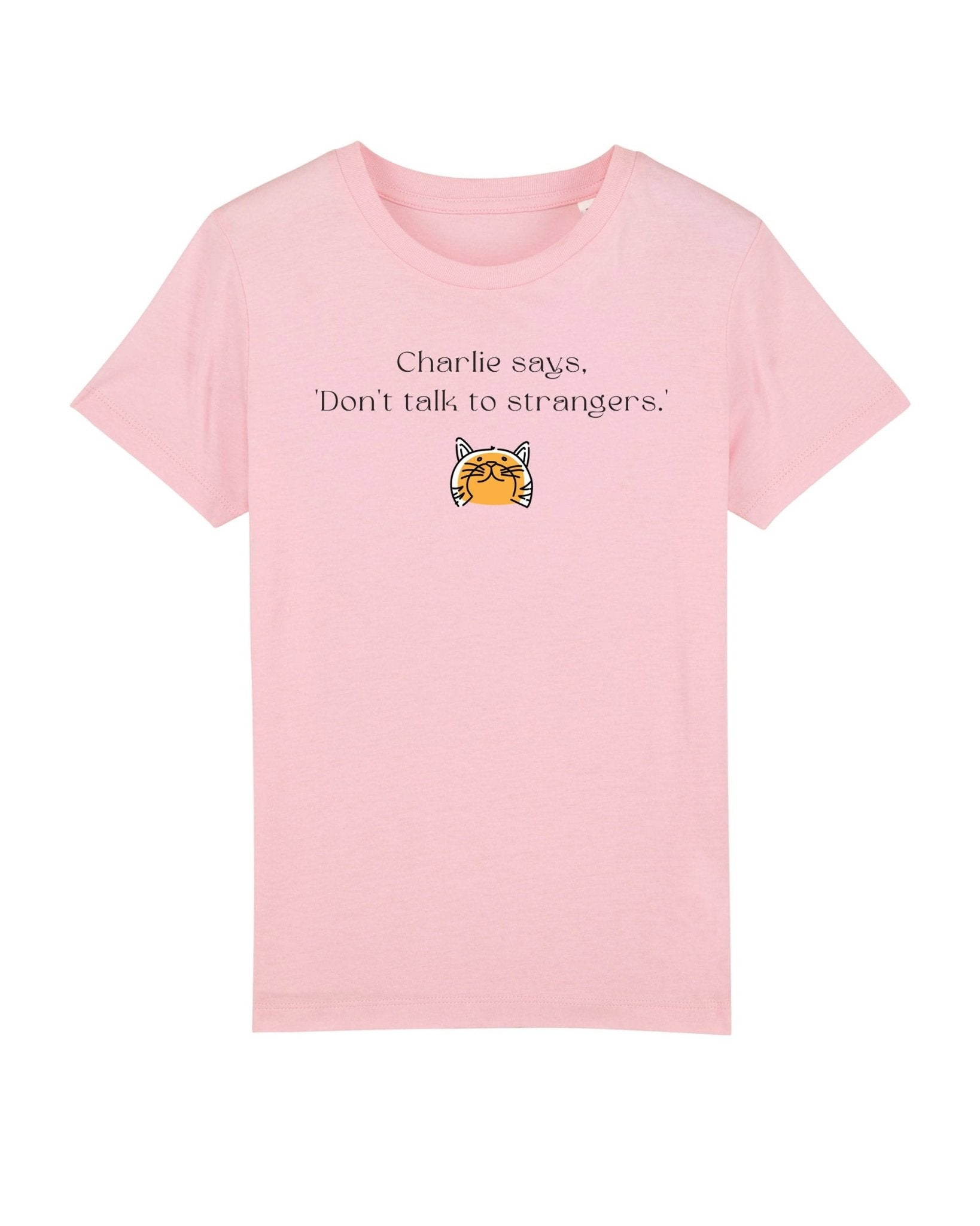 Organic Cotton 'Charlie Says' Kids Cat T-shirt - Hello Kitty Clothes Inspired
