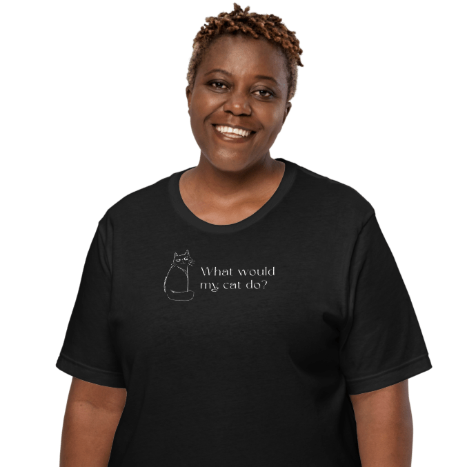 Love dogs and cats? Grab this funny cat t shirt – Organic Cotton 'Copy Cat' Funny Cat T-shirt.