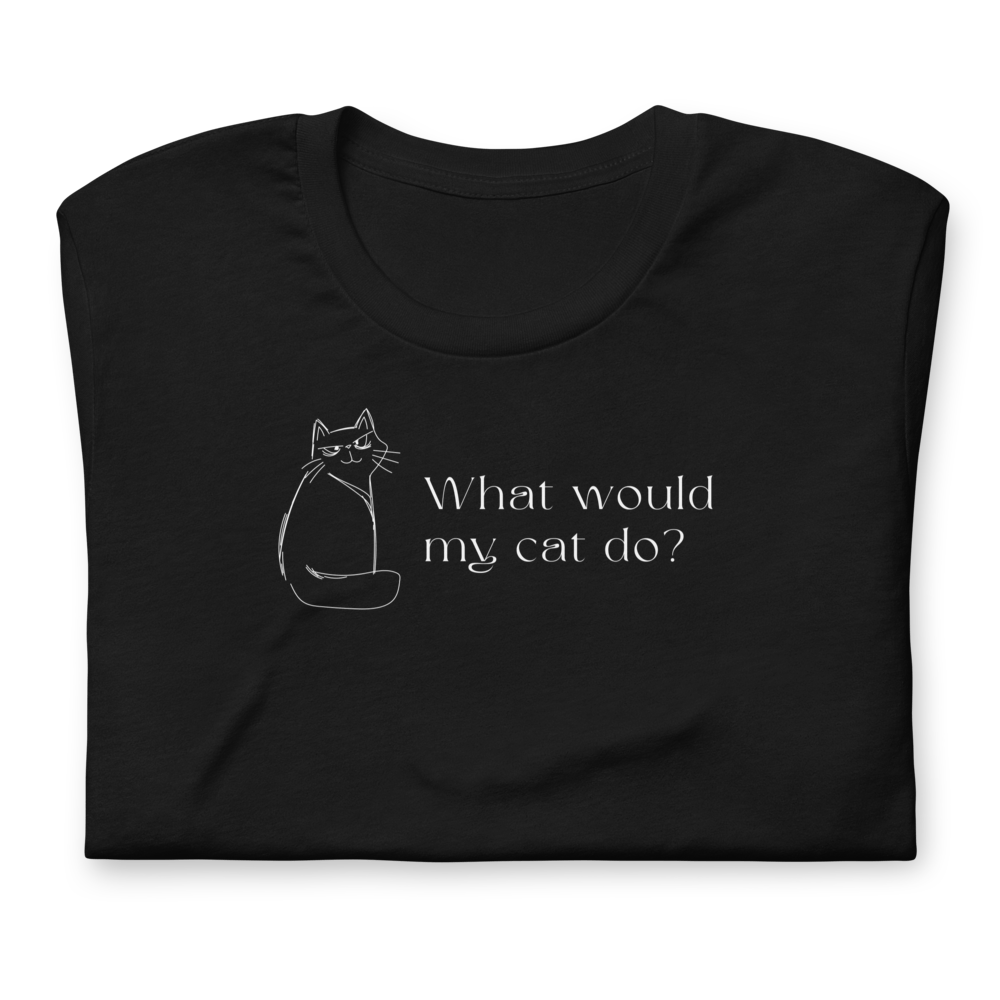 Show off your love for pets with this t shirt with dog – Organic Cotton 'Copy Cat' Funny Cat T-shirt.