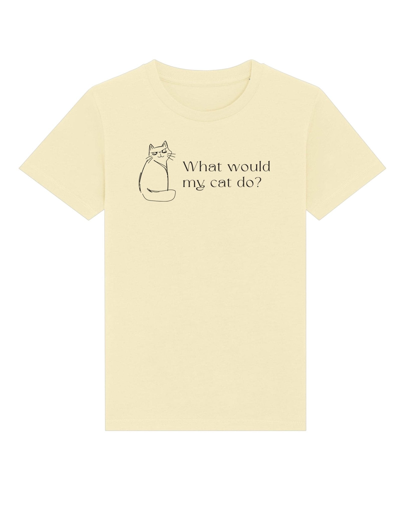 Organic Cotton 'Copy Cat' Kids Funny Cat T-shirt – Colorful and playful childrens animal print t shirts.