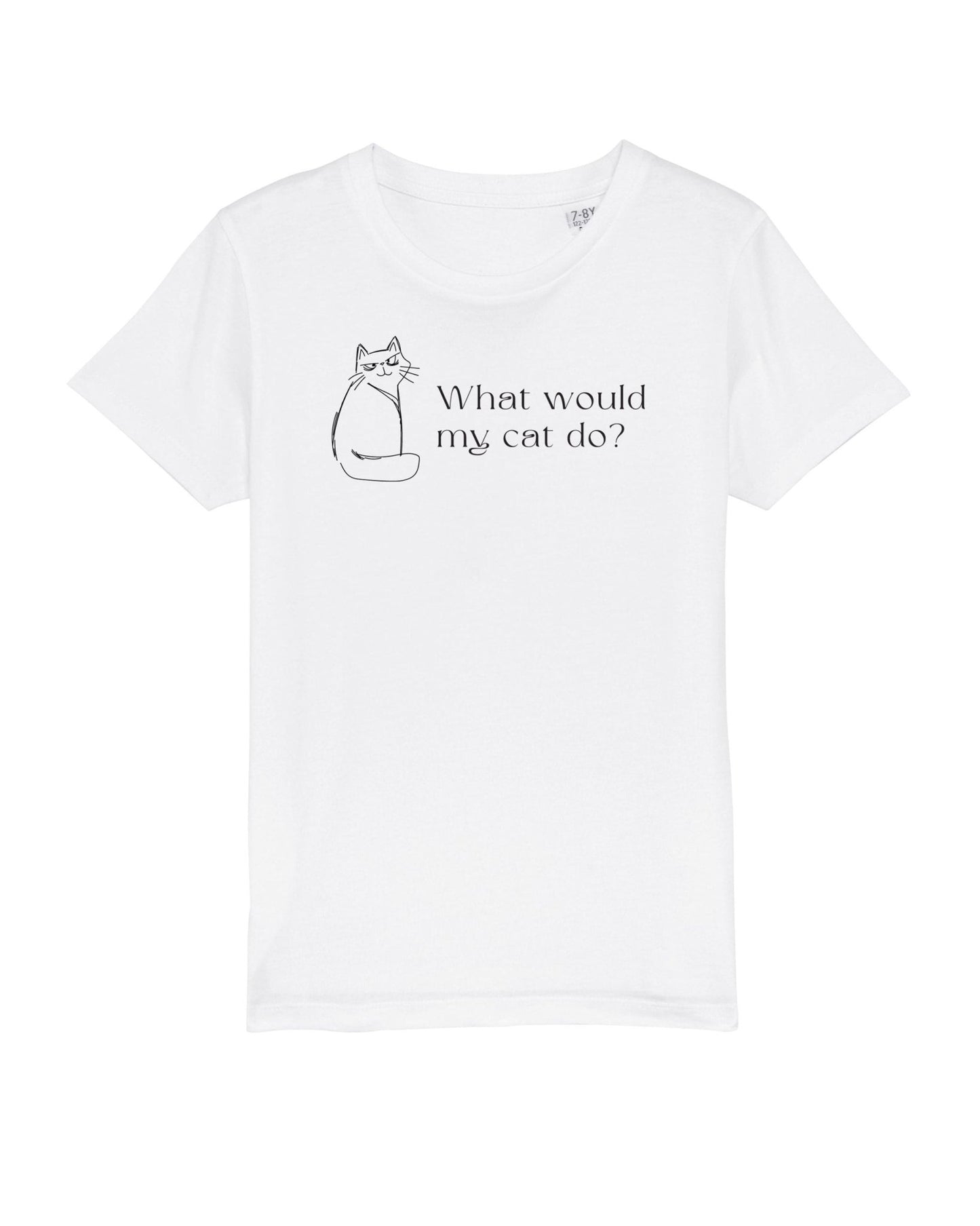 Organic Cotton 'Copy Cat' Kids Funny Cat T-shirt – Super soft and durable cat t-shirts for kids.
