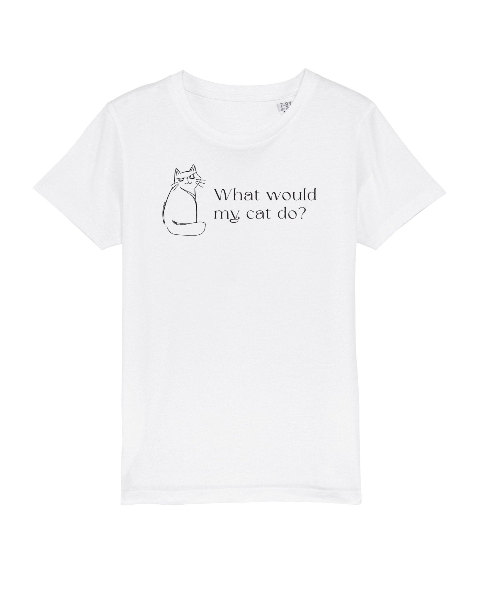 Organic Cotton 'Copy Cat' Kids Funny Cat T-shirt – Super soft and durable cat t-shirts for kids.