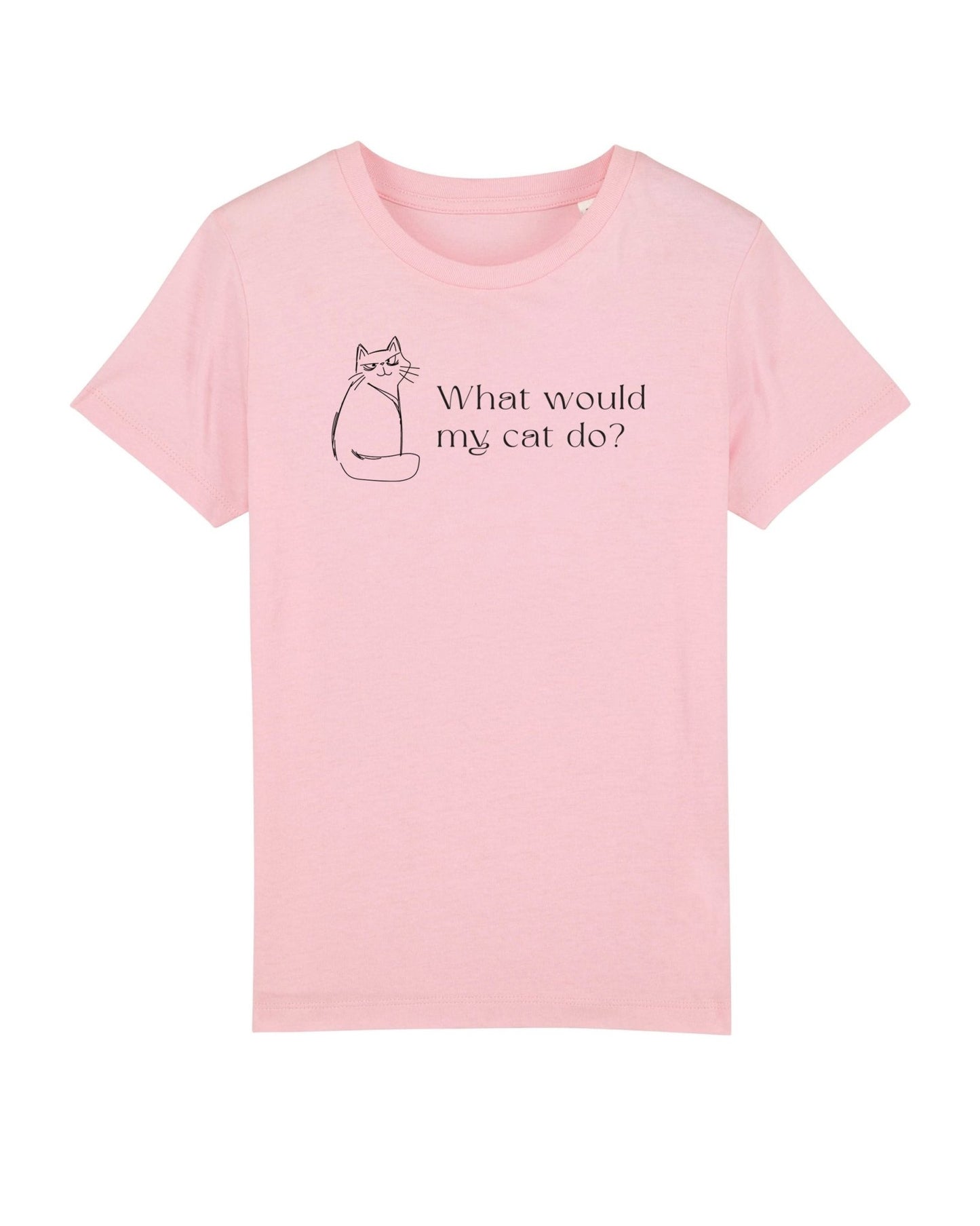 Organic Cotton 'Copy Cat' Kids Funny Cat T-shirt – Adorable and eco-friendly clothes hello kitty fans.