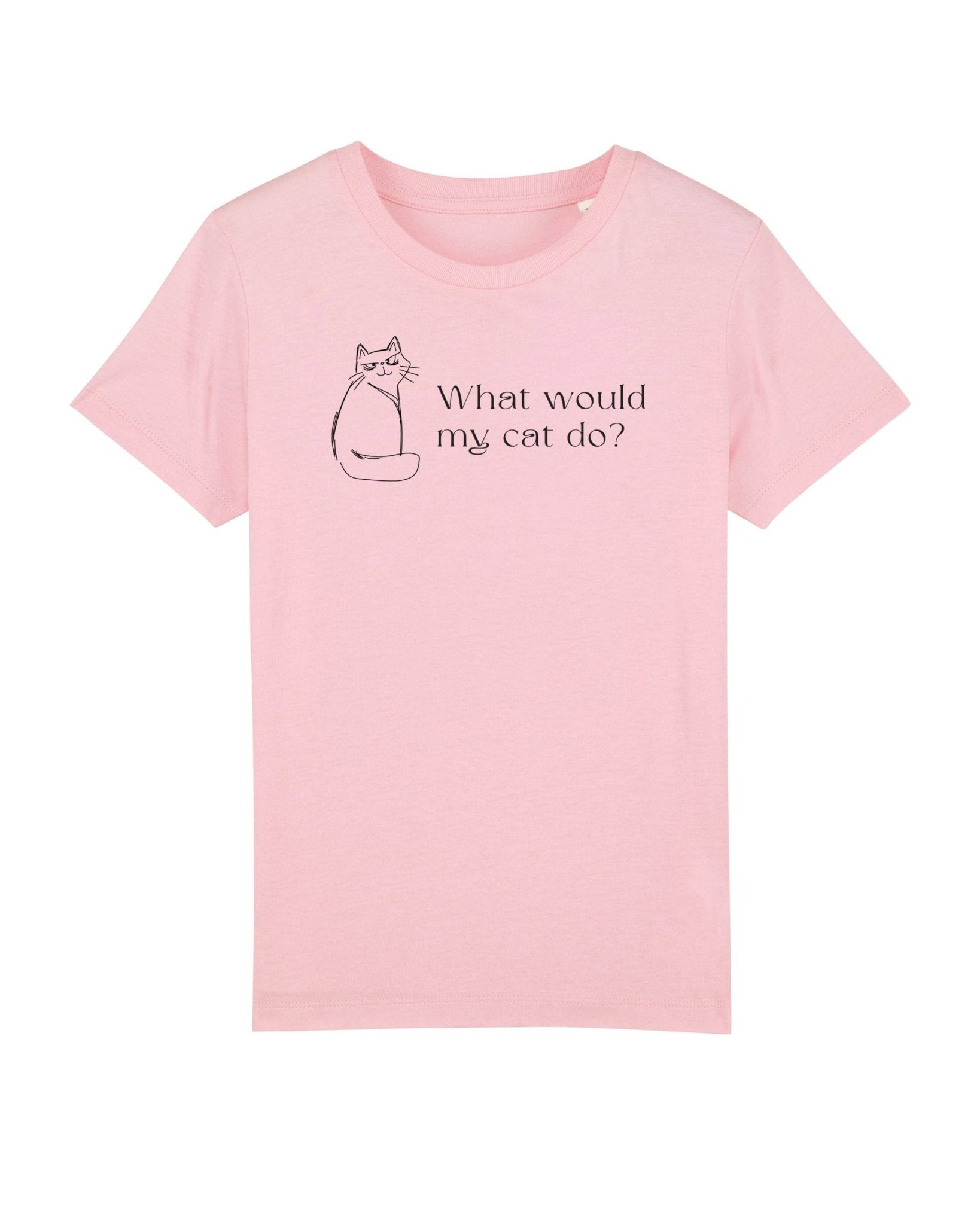 Organic Cotton 'Copy Cat' Kids Funny Cat T-shirt – Adorable and eco-friendly clothes hello kitty fans.