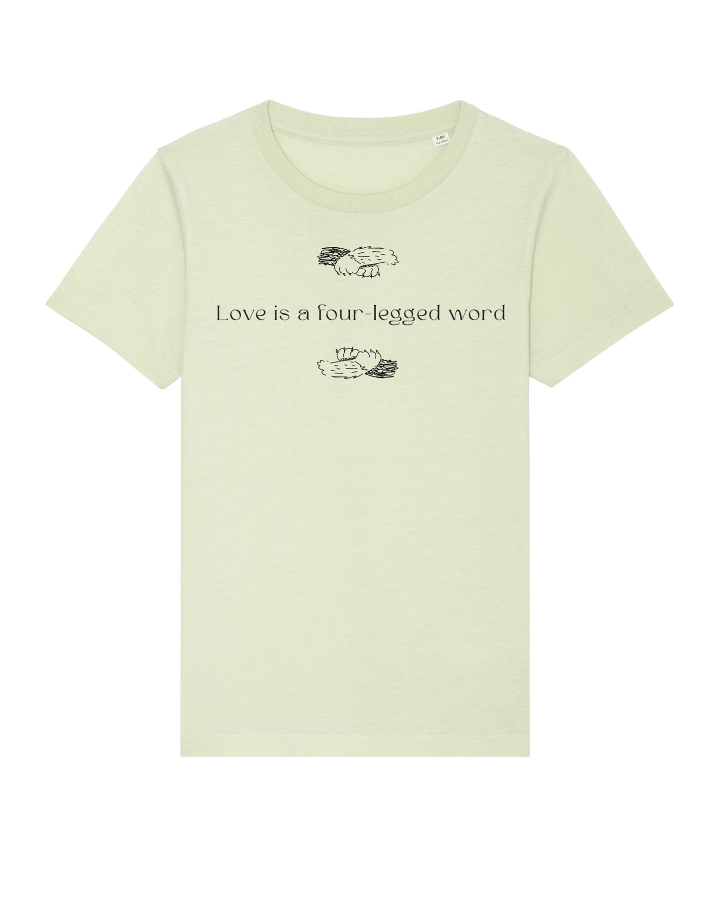 Casual hello kitty outfit lovers will appreciate Organic Cotton 'Four-Legged' Kids Funny Cat T-shirt.