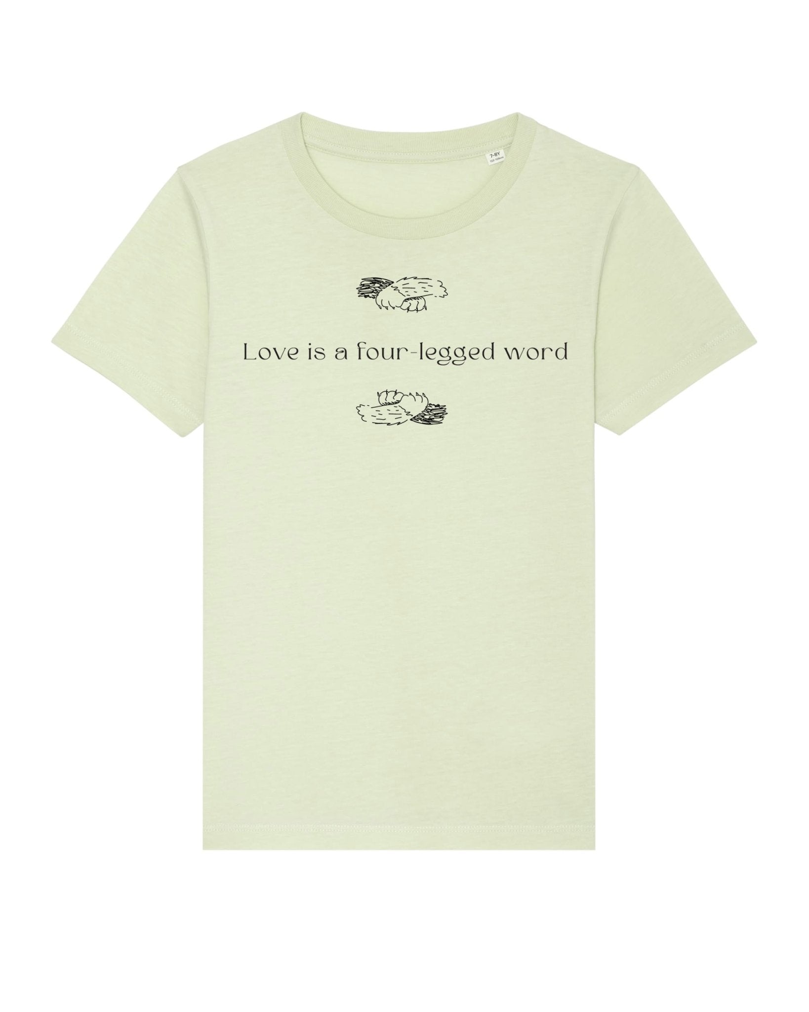 Casual hello kitty outfit lovers will appreciate Organic Cotton 'Four-Legged' Kids Funny Cat T-shirt.