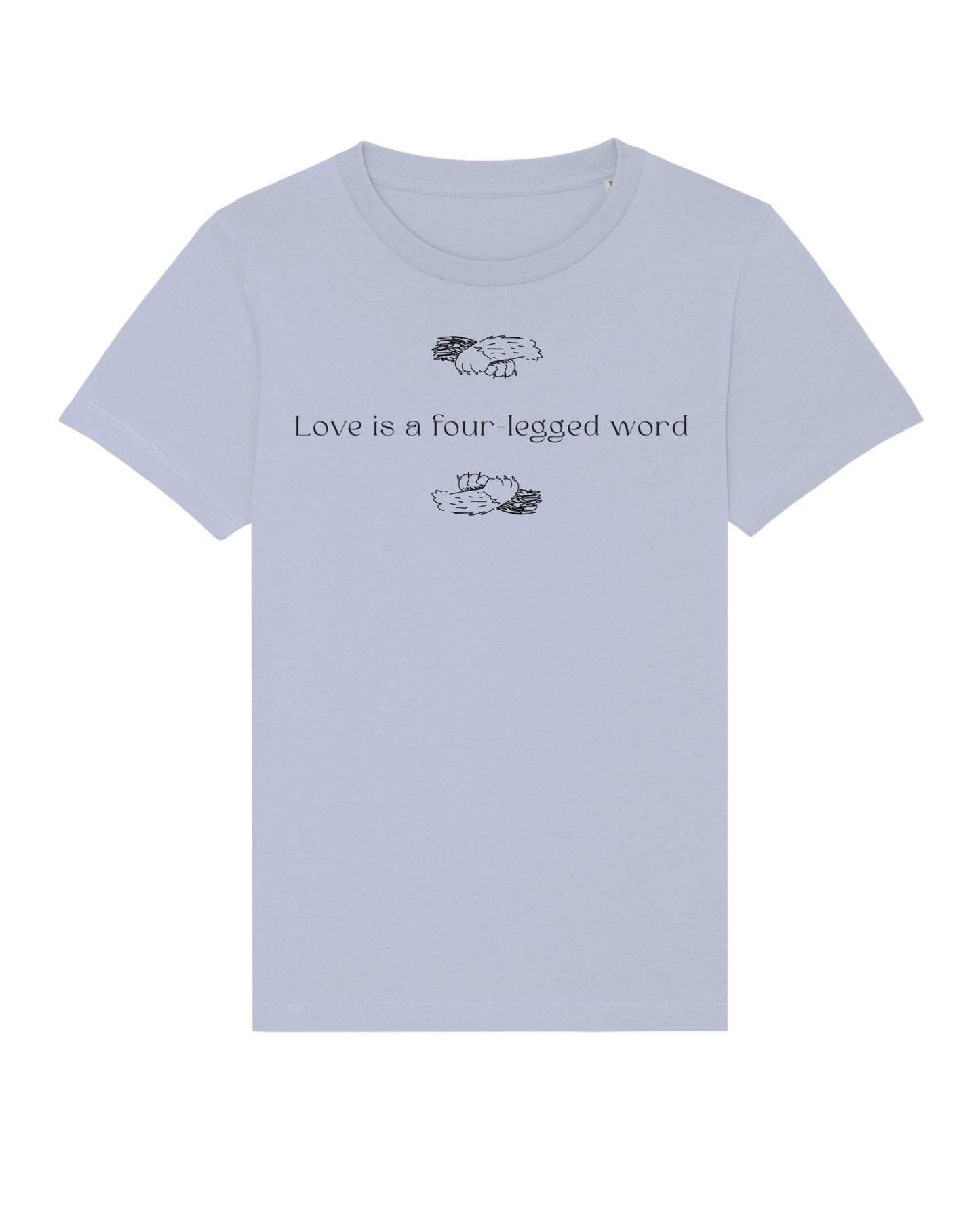Adorable hello kitty clothing alternative - Organic Cotton 'Four-Legged' Kids Funny Cat T-shirt.