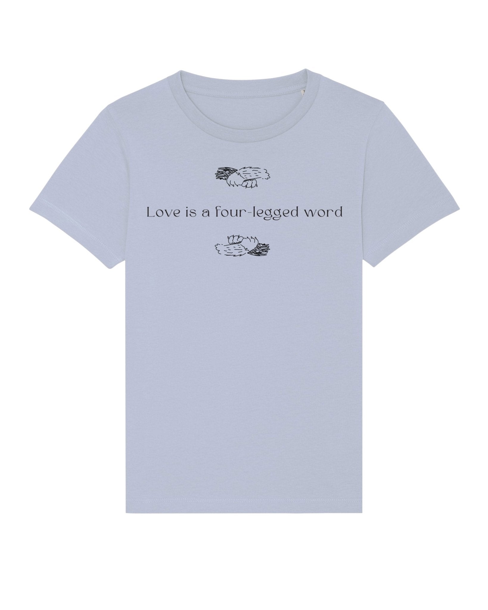 Adorable hello kitty clothing alternative - Organic Cotton 'Four-Legged' Kids Funny Cat T-shirt.