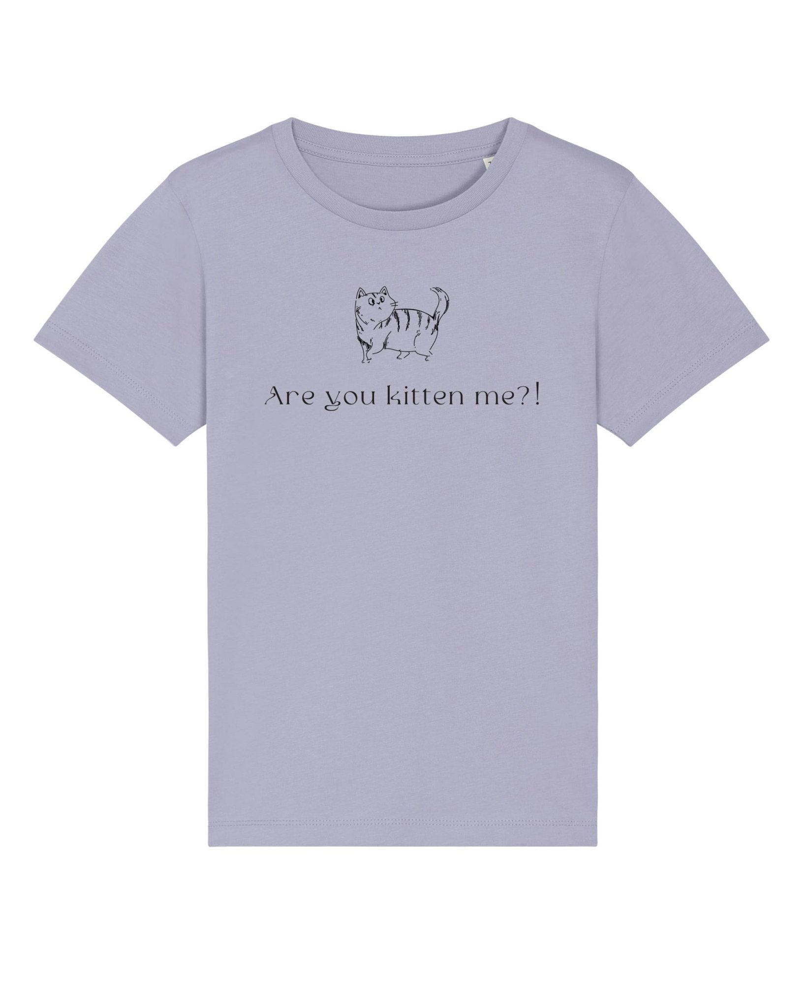 Hello kitty clothing style – Organic 'Kittening Me' cat tee for children

