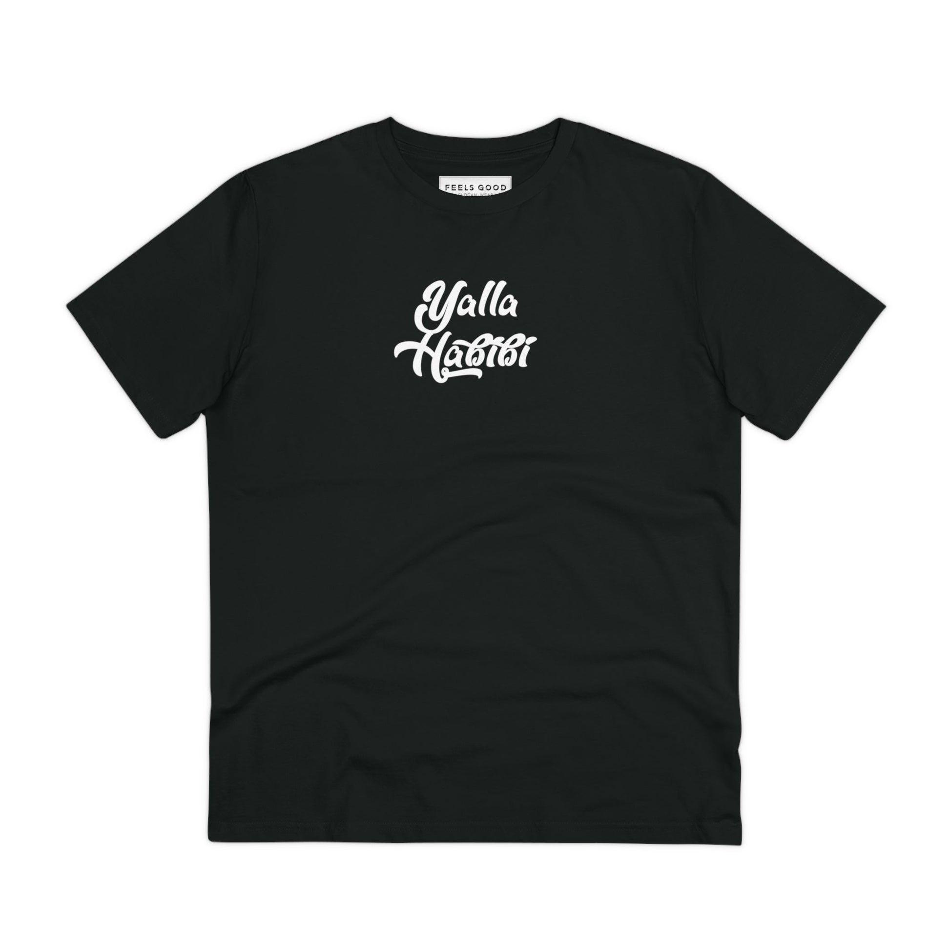 Street clothes - Organic Cotton 'Let's Go My Love' Arabic T-shirt - Hip Hop Tshirt