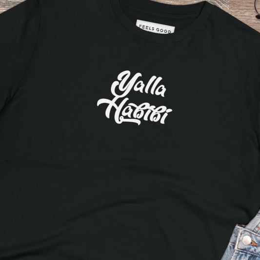 Organic Cotton 'Let's Go My Love' Arabic T-shirt - Hip Hop Tshirt
