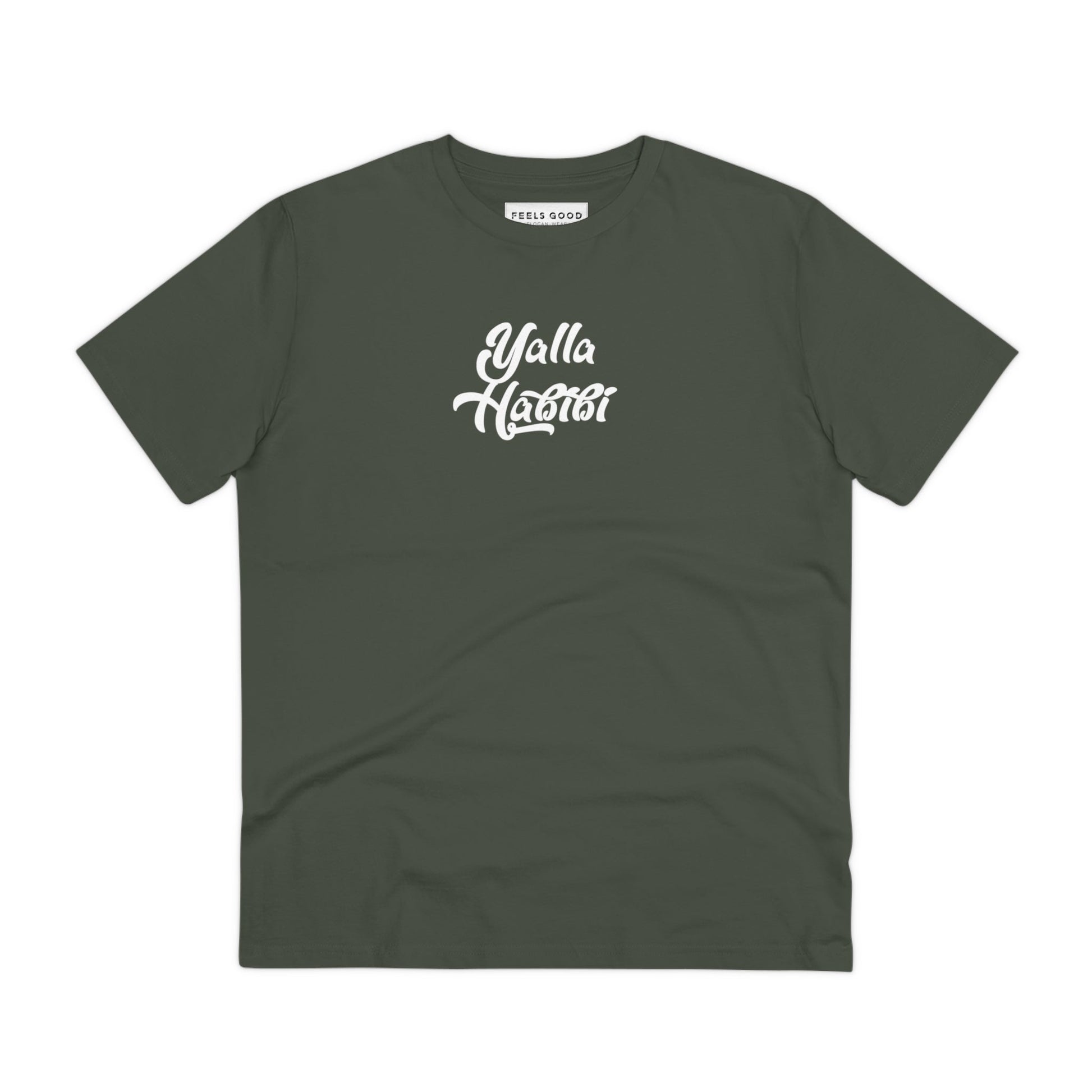 Organic Cotton 'Let's Go My Love' Arabic T-shirt - Hip Hop Tshirt - street clothing