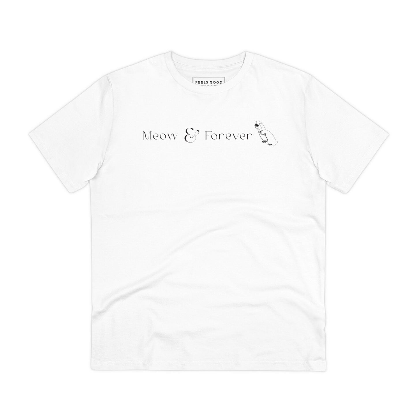 Cat tshirts – Meow & Forever funny cat t shirt for men

