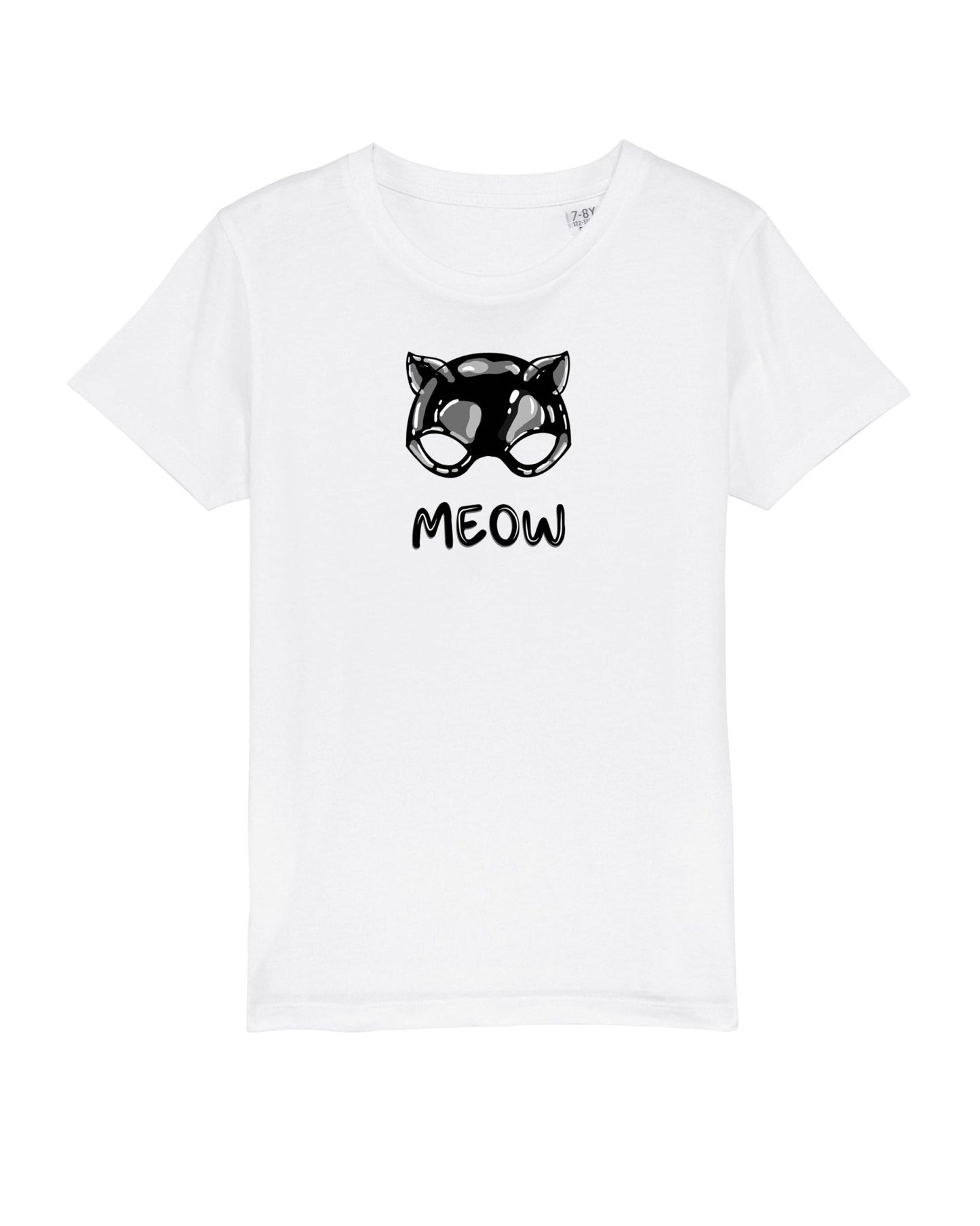 Organic Cotton 'Meow' Kids Funny Cat T-shirt – sweet hello kitty and frends clothes

