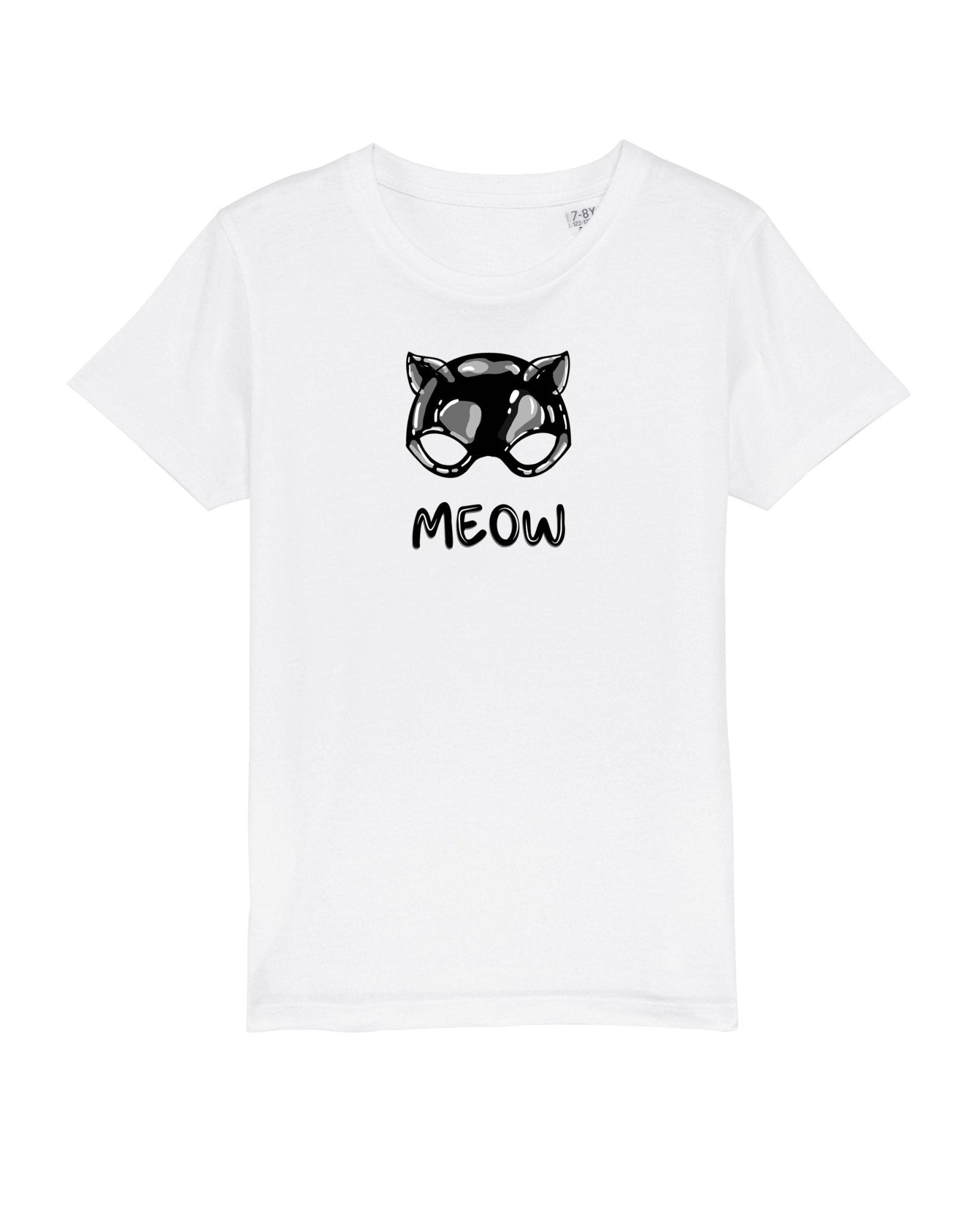 Organic Cotton 'Meow' Kids Funny Cat T-shirt – sweet hello kitty and frends clothes

