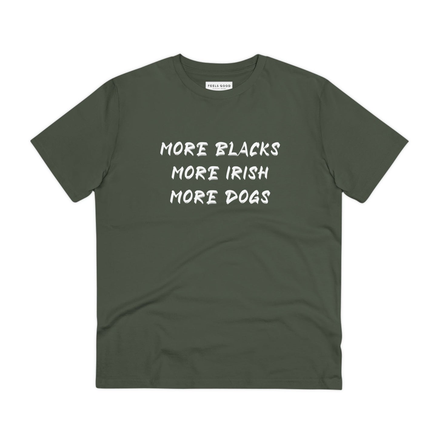 Organic Cotton 'More Inclusivity' BLM T-shirt spreading good energy and awareness

