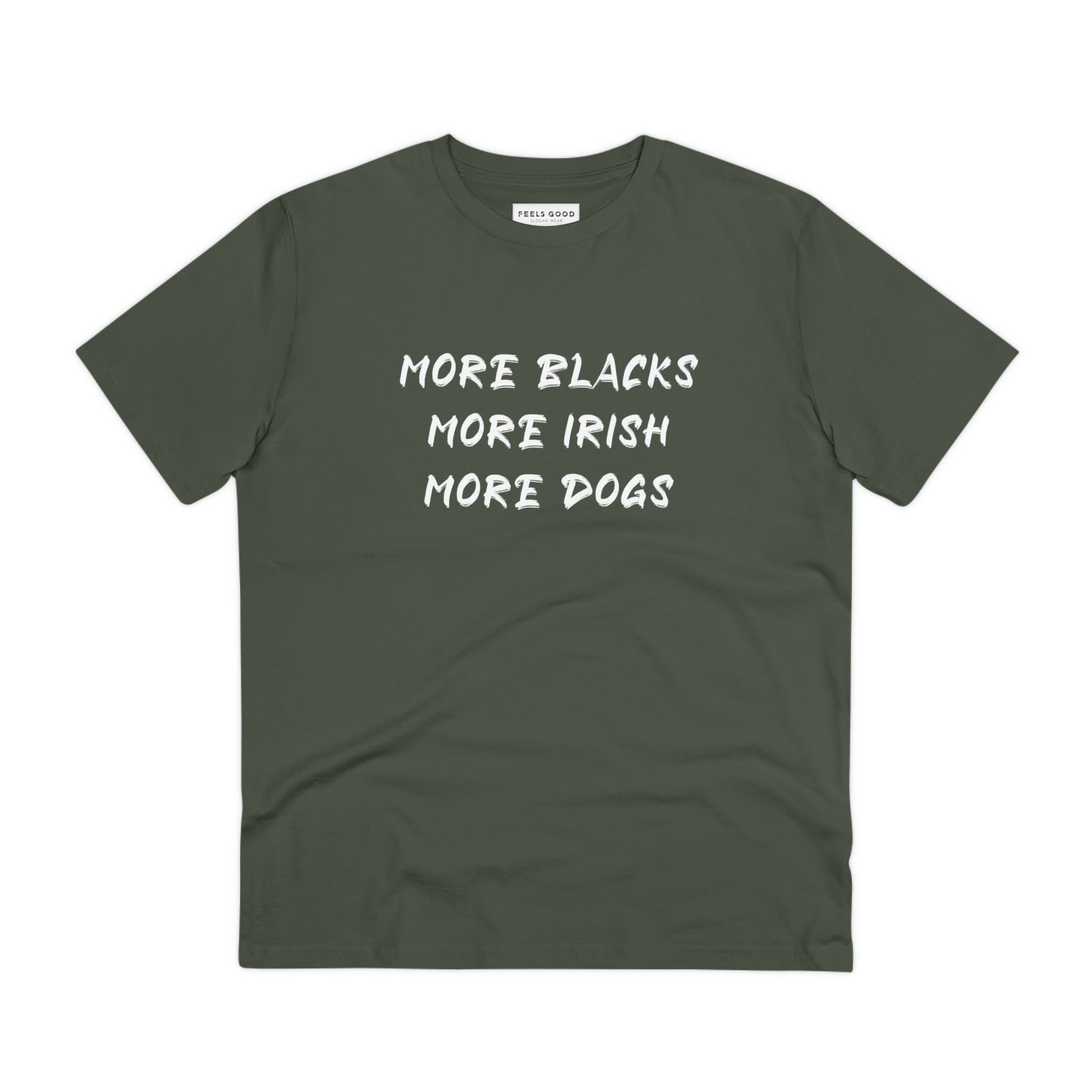 Organic Cotton 'More Inclusivity' BLM T-shirt spreading good energy and awareness

