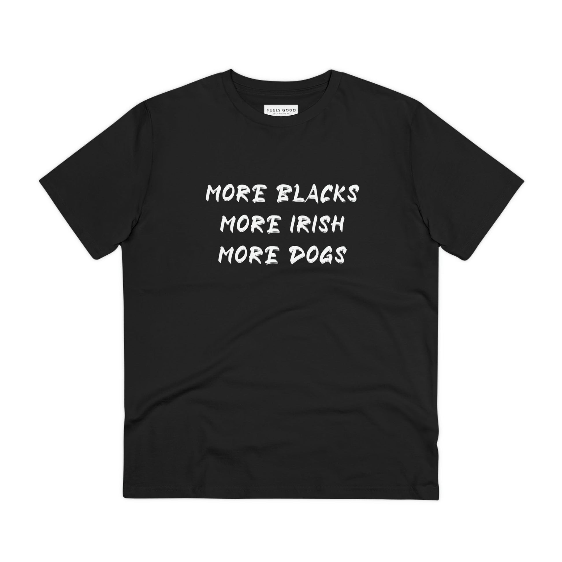 Organic Cotton 'More Inclusivity' BLM T-shirt, inspired by retro music icons

