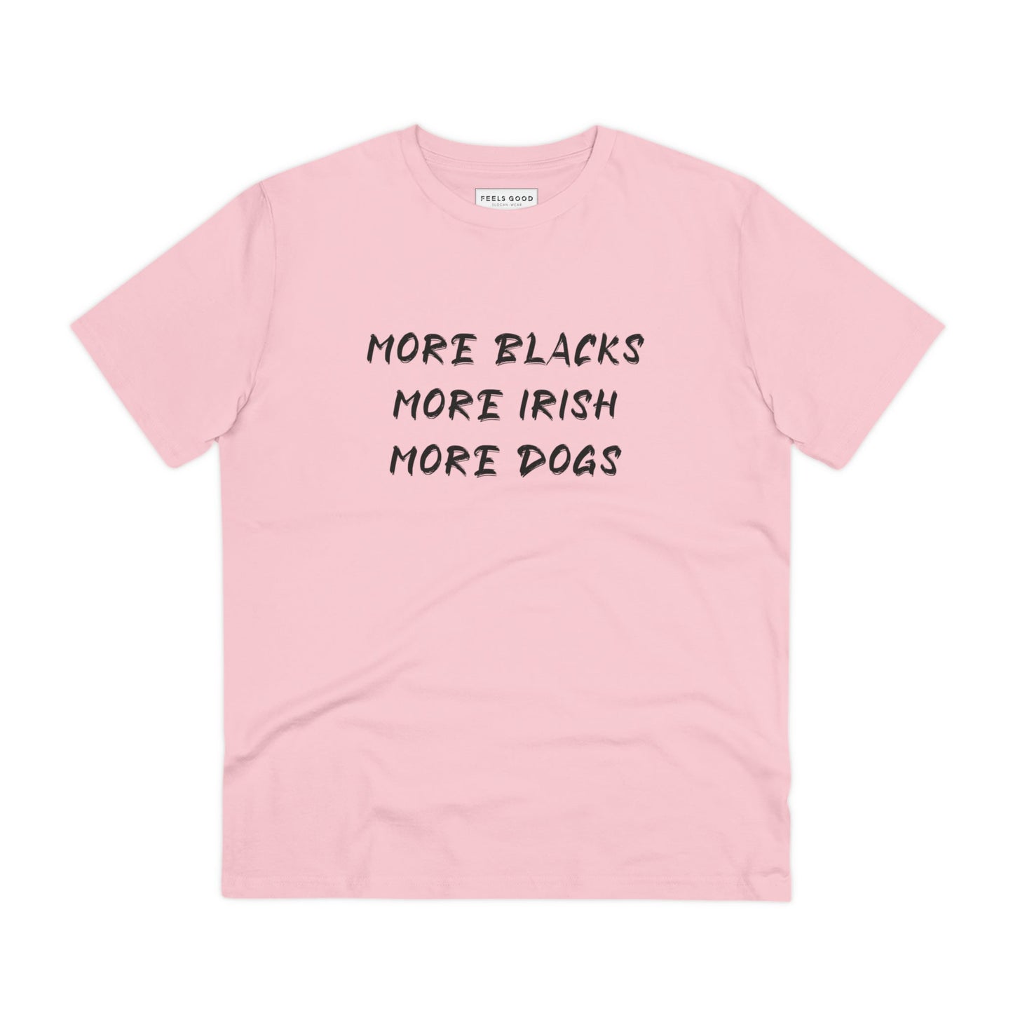 Organic Cotton 'More Inclusivity' BLM T-shirt – fun, inclusive, and impactful design


