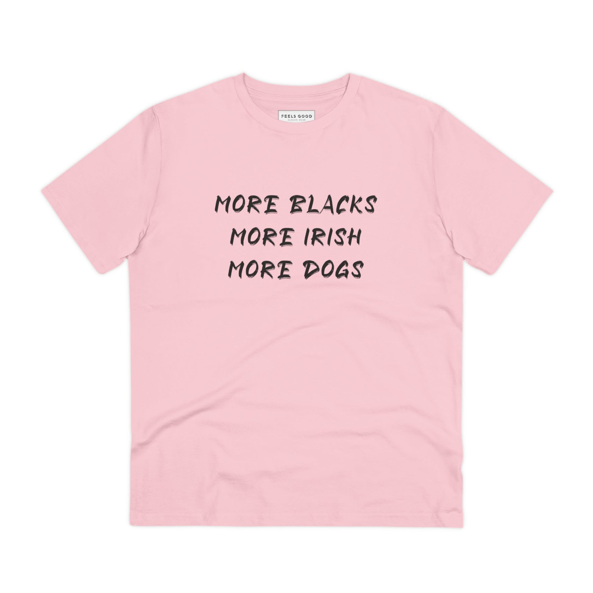 Organic Cotton 'More Inclusivity' BLM T-shirt – fun, inclusive, and impactful design


