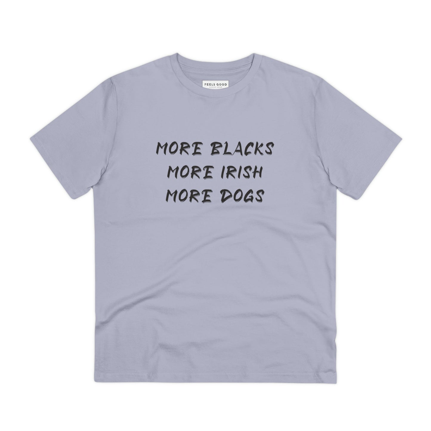 Organic Cotton 'More Inclusivity' BLM T-shirt for collectors of culture-rich tees

