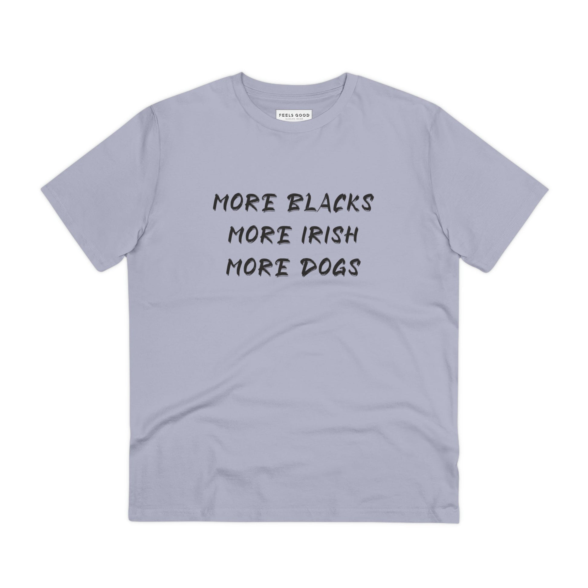 Organic Cotton 'More Inclusivity' BLM T-shirt for collectors of culture-rich tees

