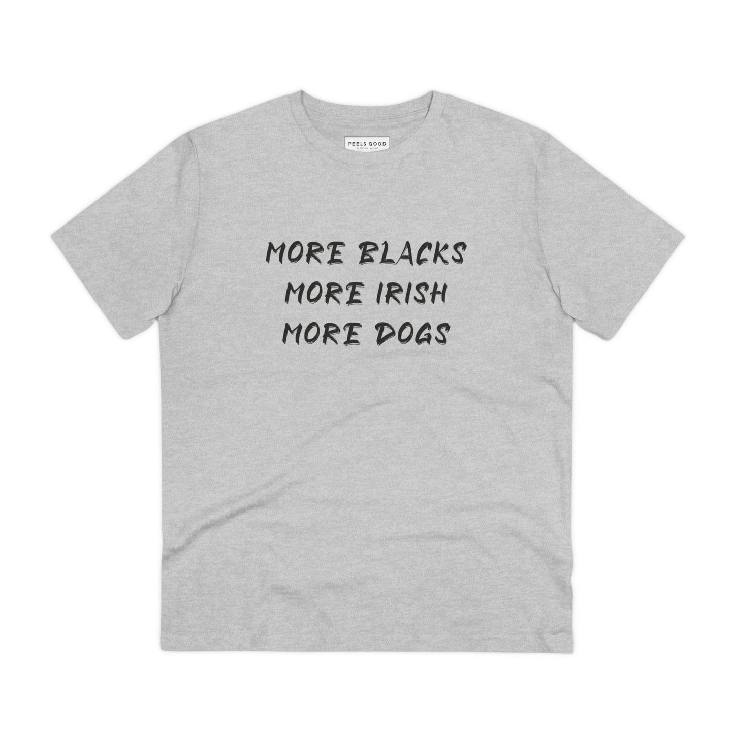 Organic Cotton 'More Inclusivity' BLM T-shirt, for those who love meaning in fashion

